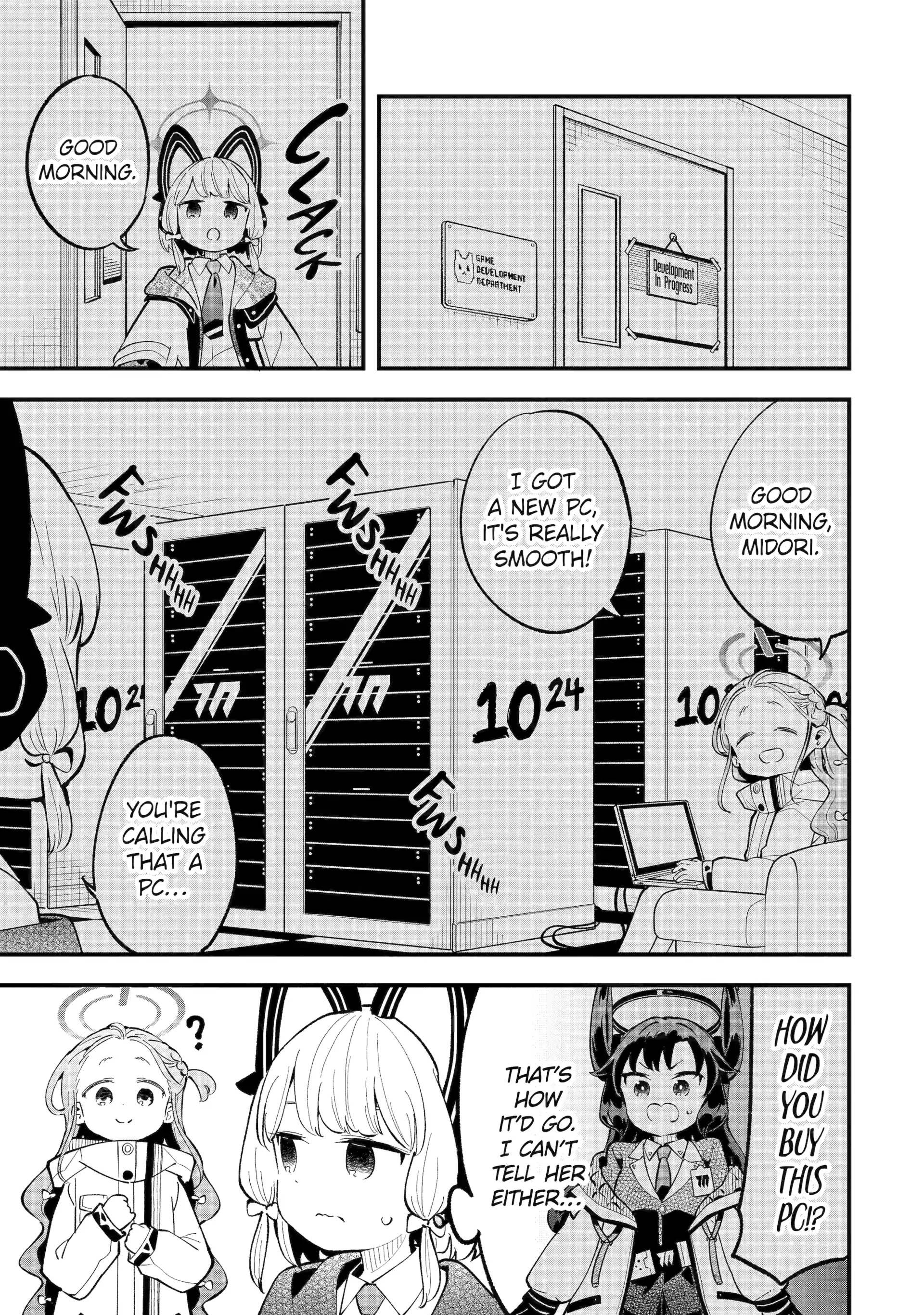 Blue Archive: The Adventure Of Game Development Department Chapter 26 - page 7