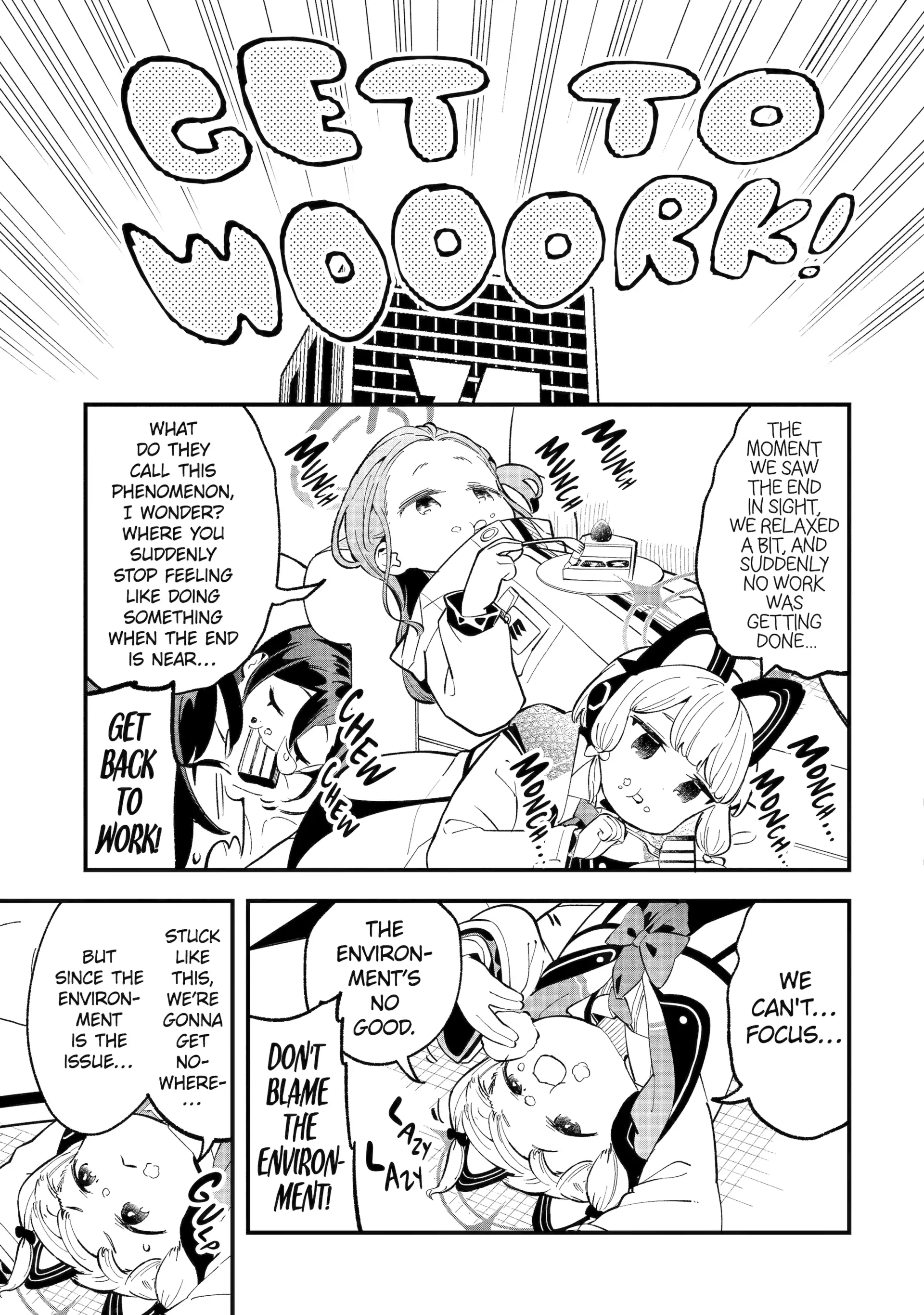 Blue Archive: The Adventure Of Game Development Department Chapter 27 - page 3