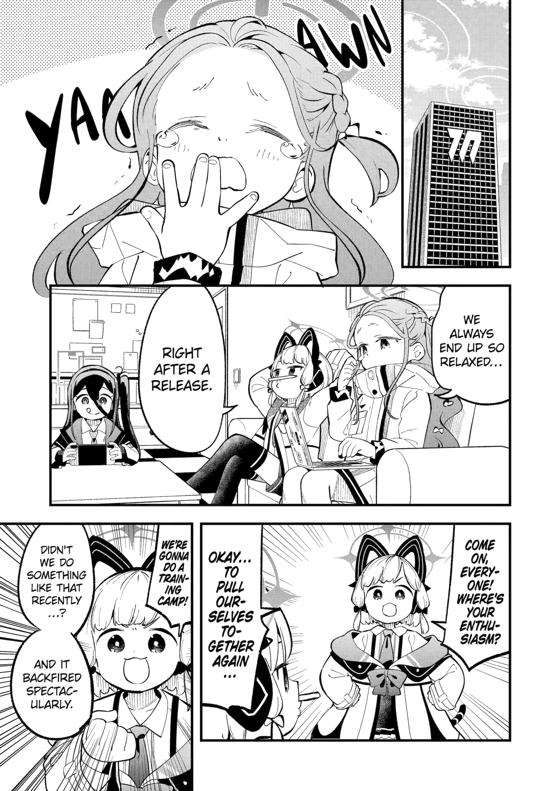 Blue Archive: The Adventure Of Game Development Department Chapter 28 - page 3