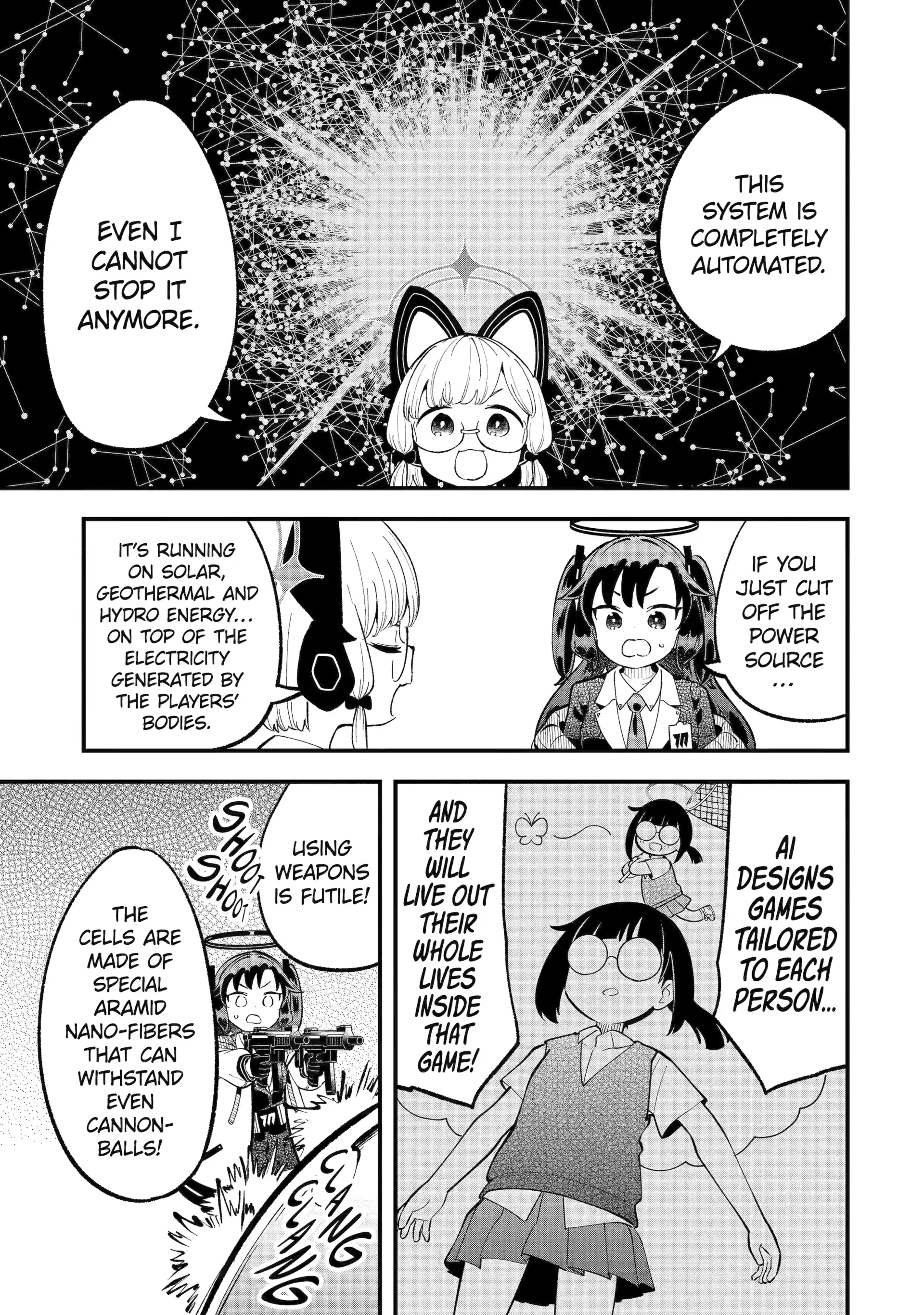 Blue Archive: The Adventure Of Game Development Department Chapter 28 - page 32