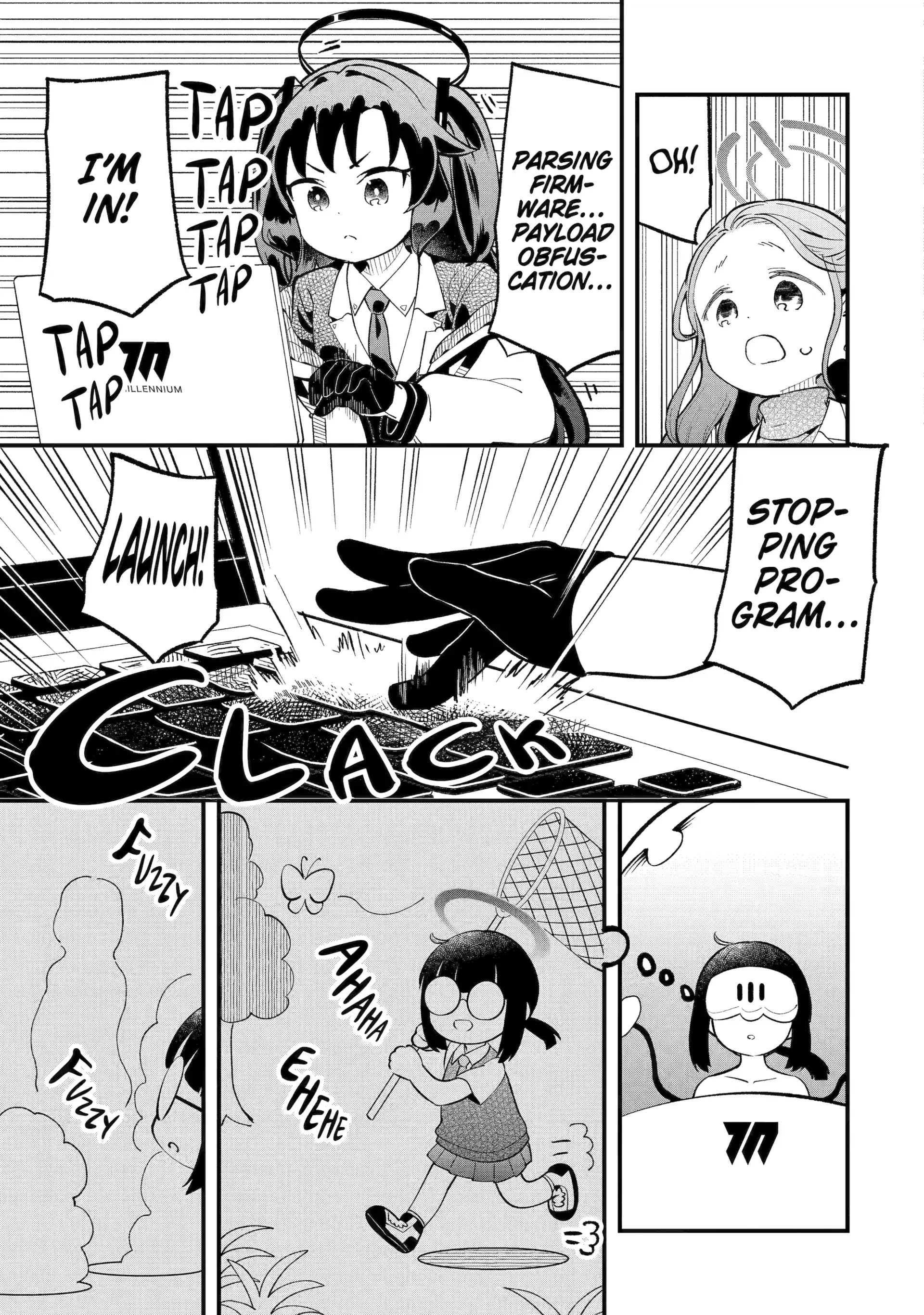 Blue Archive: The Adventure Of Game Development Department Chapter 28 - page 34