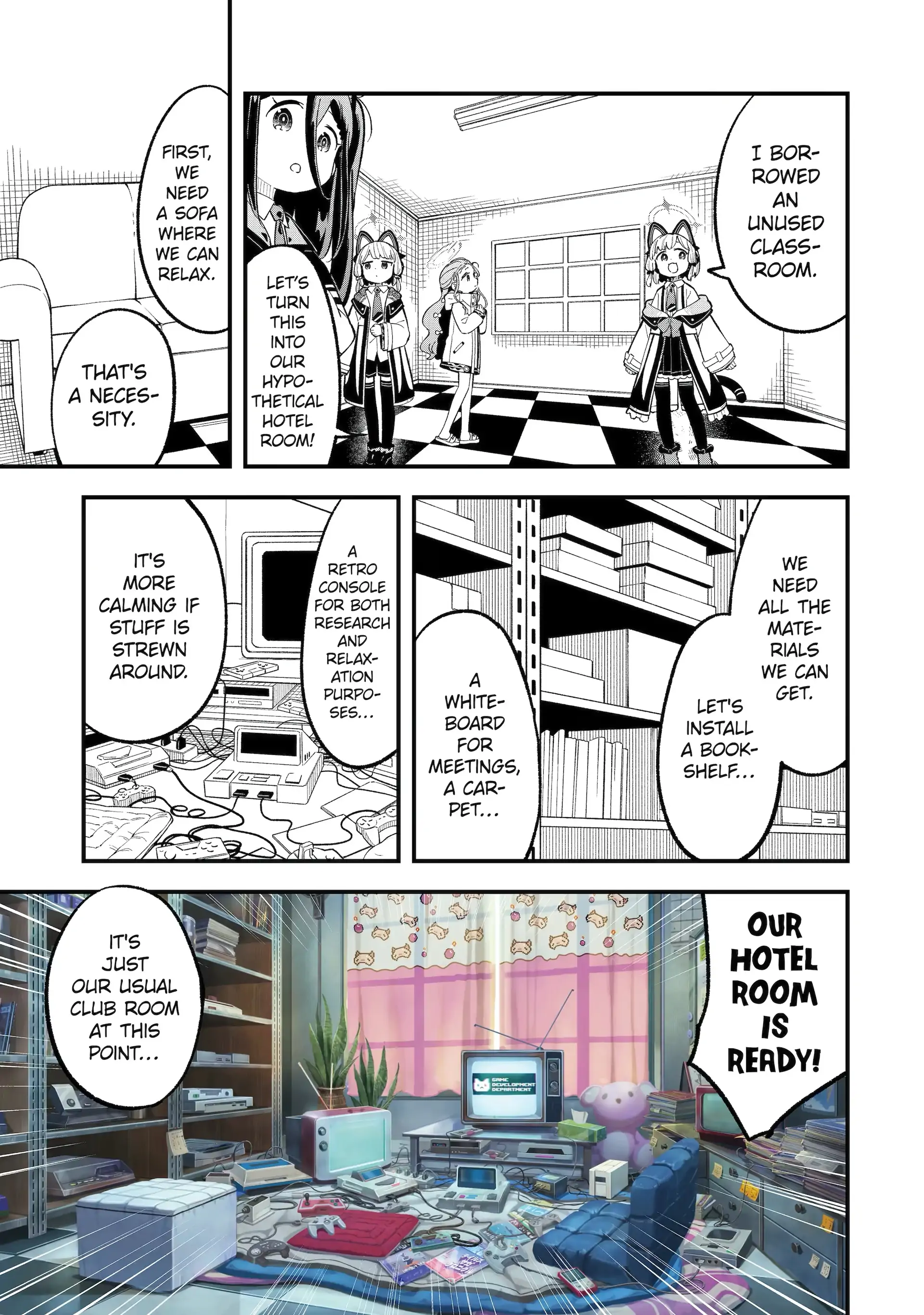 Blue Archive: The Adventure Of Game Development Department Chapter 28 - page 5