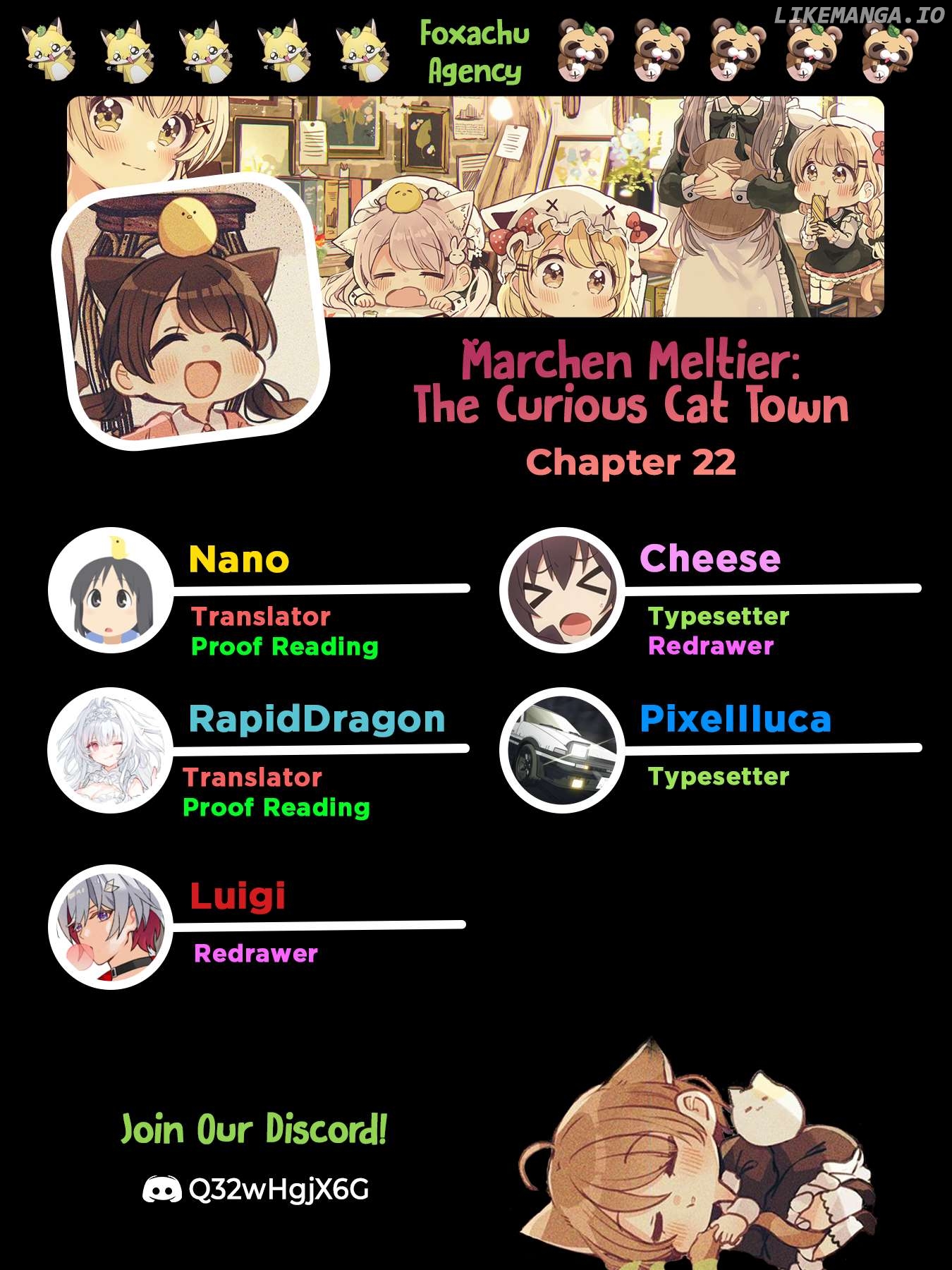 Fushigi Na Neko No Machi Meltier Chapter 22 - page 1