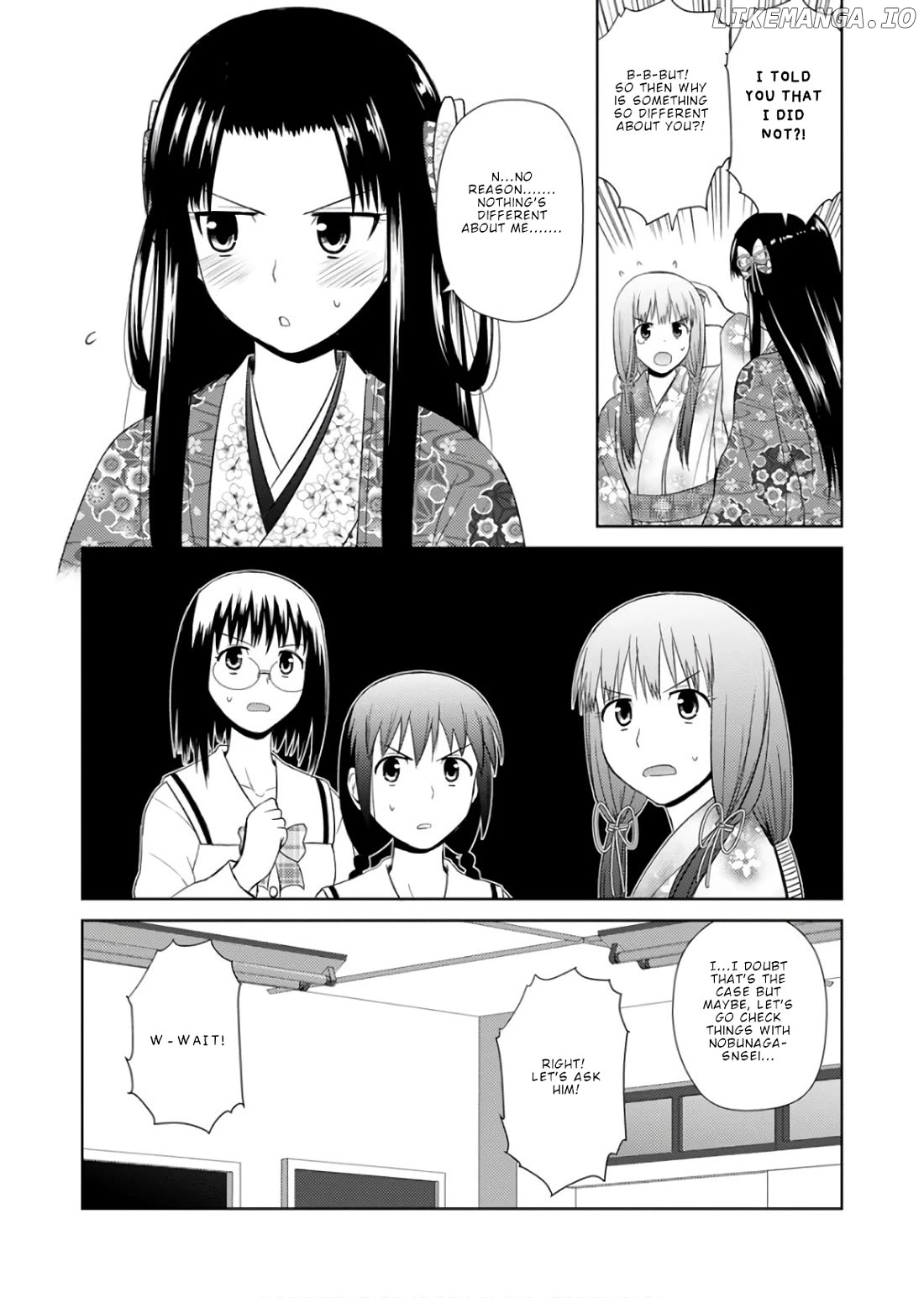 Nobunaga Teacher's Young Bride Chapter 21 - page 20