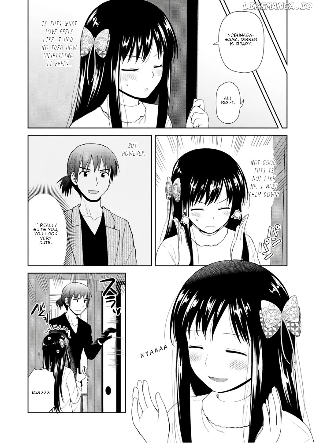 Nobunaga Teacher's Young Bride Chapter 21 - page 4