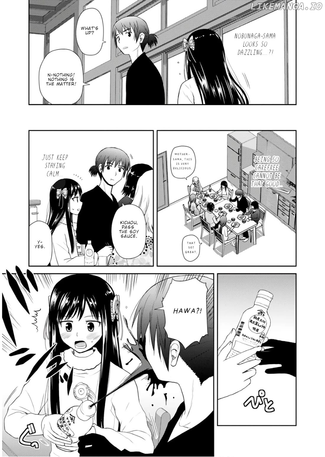 Nobunaga Teacher's Young Bride Chapter 21 - page 6