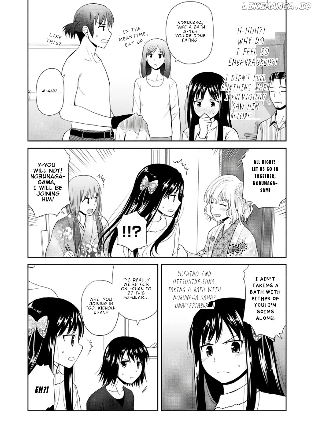 Nobunaga Teacher's Young Bride Chapter 21 - page 8