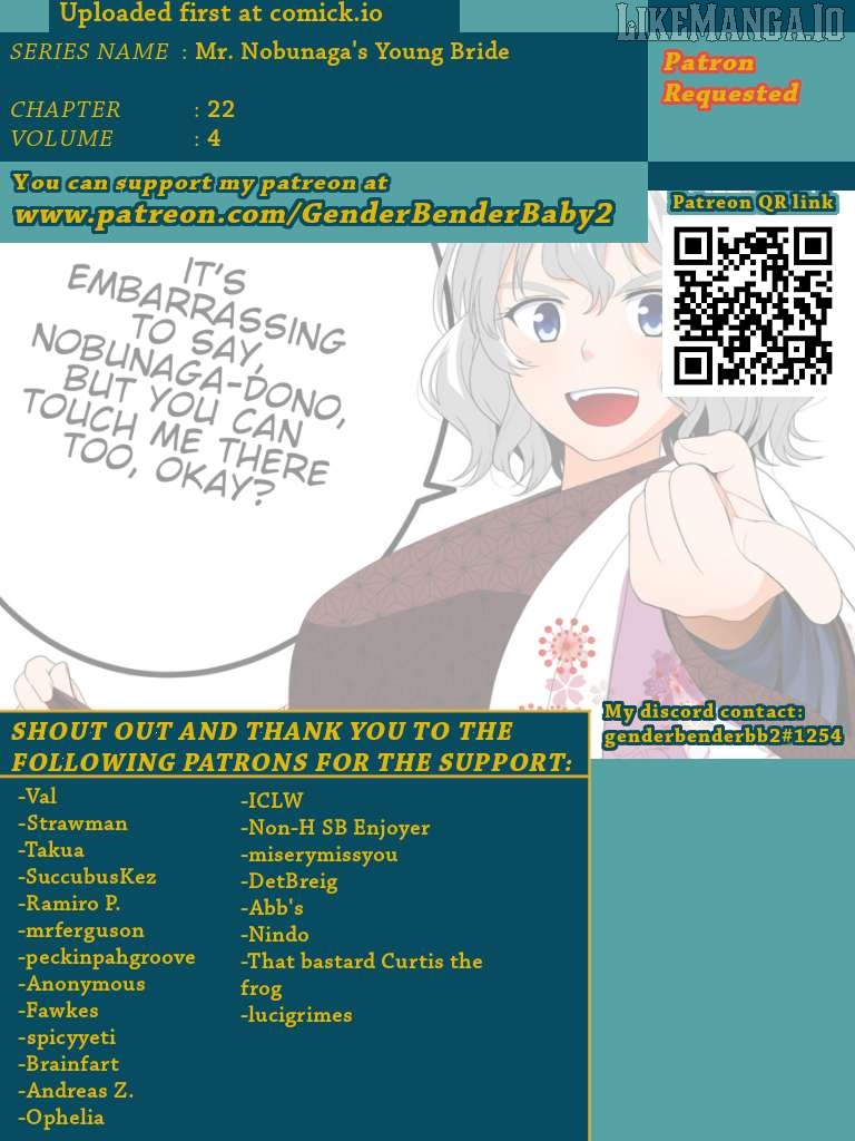Nobunaga Teacher's Young Bride Chapter 22 - page 2