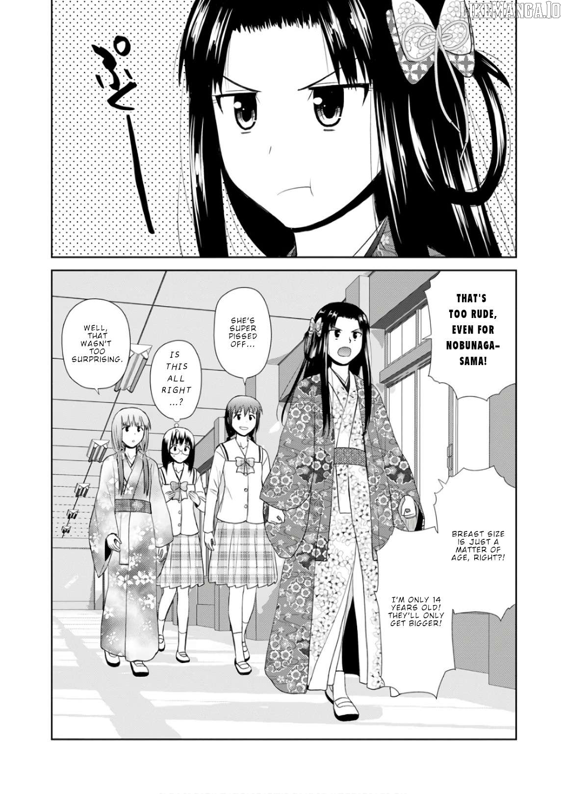 Nobunaga Teacher's Young Bride Chapter 22 - page 3