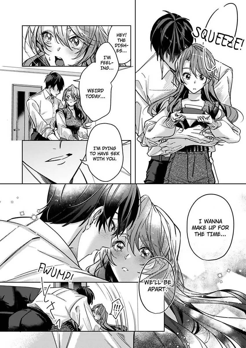 Takumashii Ude ni Dakarete Amai Yubisaki ni Tokasarete Chapter 12 - page 8