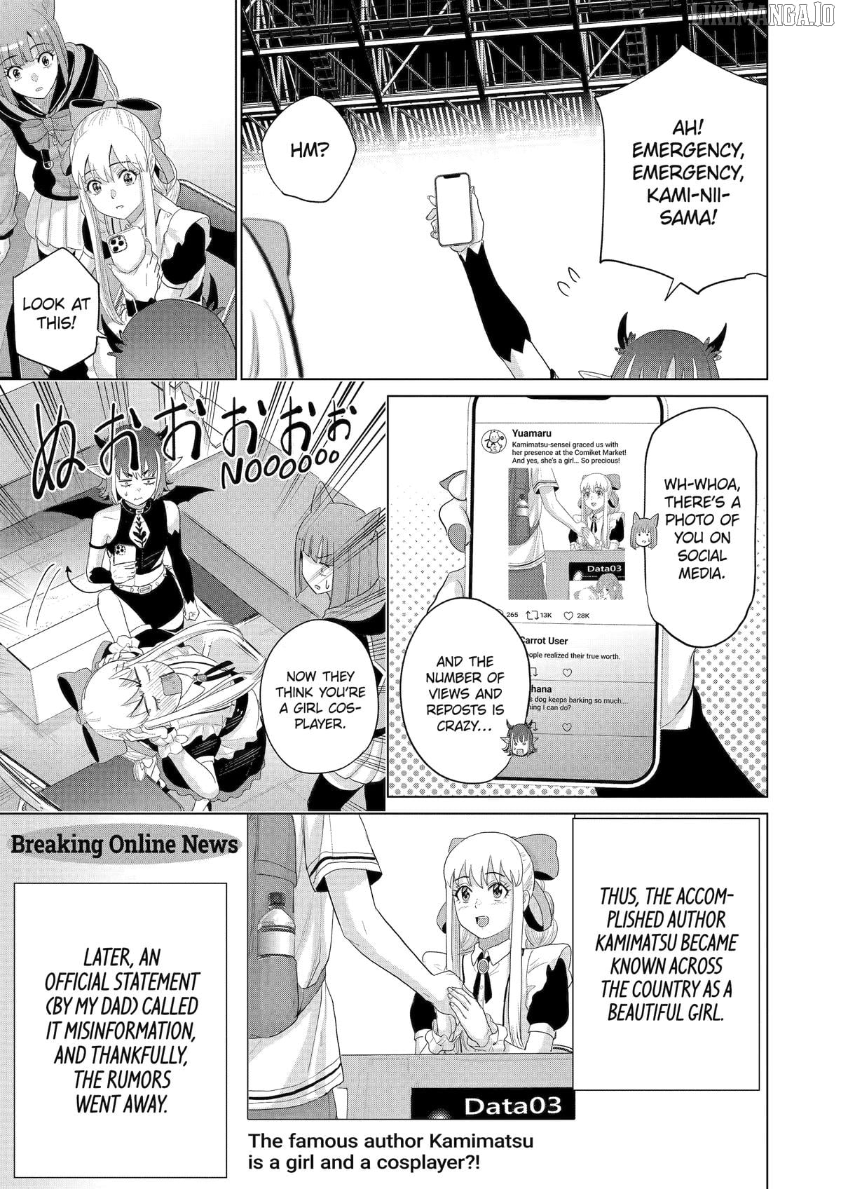 Koukousei WEB Sakka no Mote Seikatsu "Anta ga Kami Sakka na Wakenai desho" to Boku wo Futta Osananajimi ga Koukaishiteru kedo Mou Osoi Chapter 42 - page 22