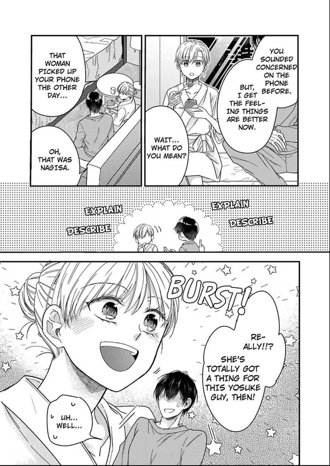 Naruse-kun ha Dekiai Ookami -Risou no Kareshi ha Osananajimi desita- Chapter 14 - page 27