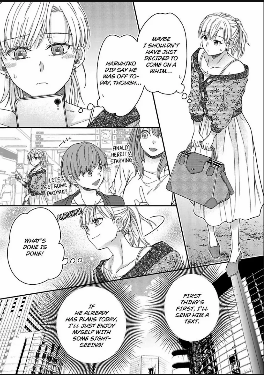 Naruse-kun ha Dekiai Ookami -Risou no Kareshi ha Osananajimi desita- Chapter 14 - page 9