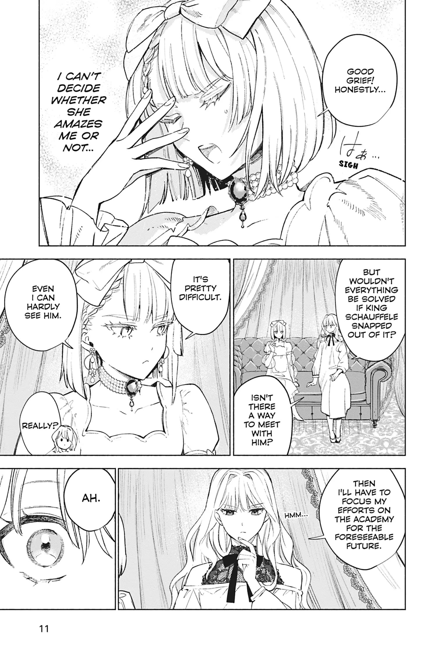 The Young Lady of a District Count Is Sold and Forced to Dote on the Crown Prince of the Neighboring Country Chapter 32 - page 12
