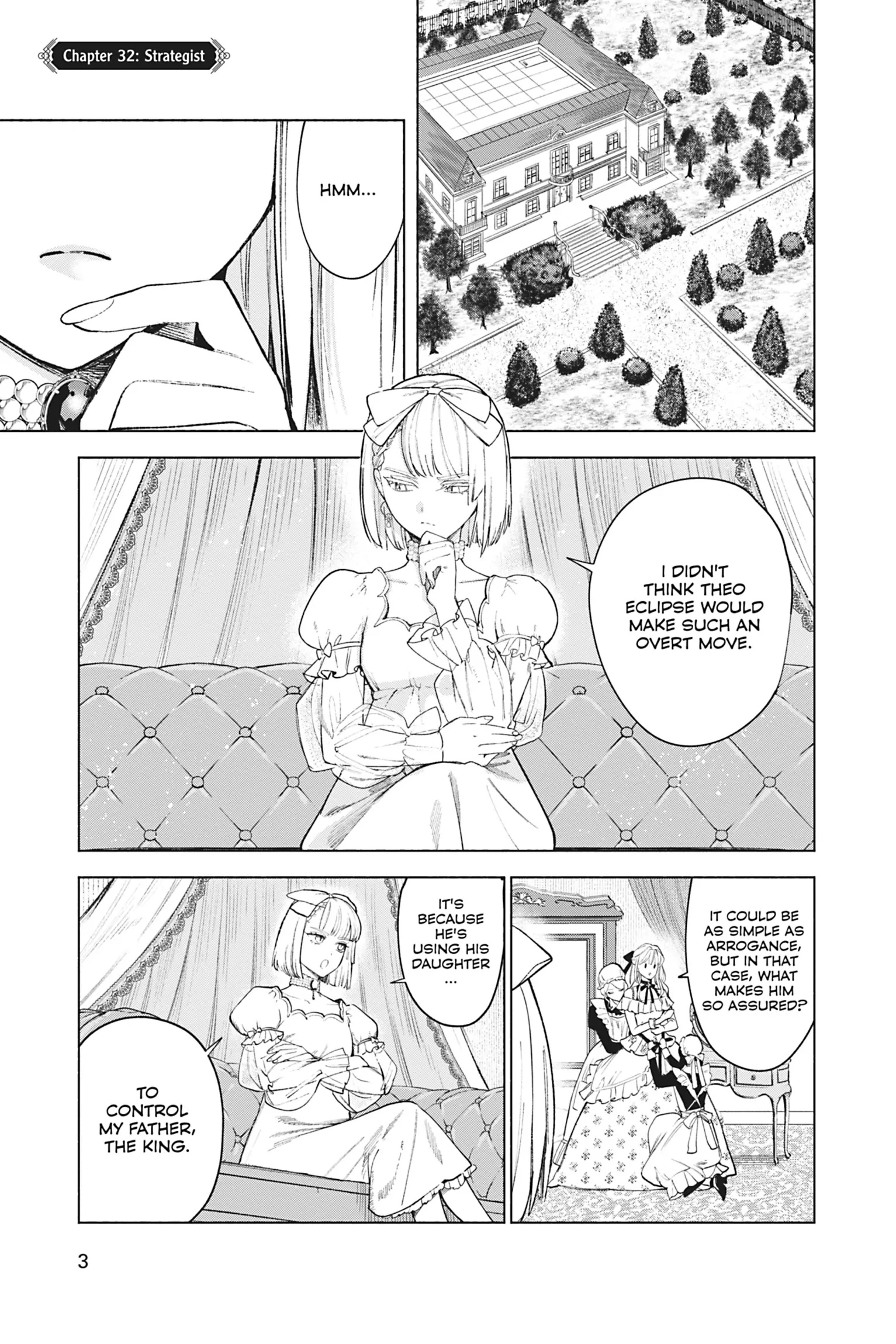 The Young Lady of a District Count Is Sold and Forced to Dote on the Crown Prince of the Neighboring Country Chapter 32 - page 4