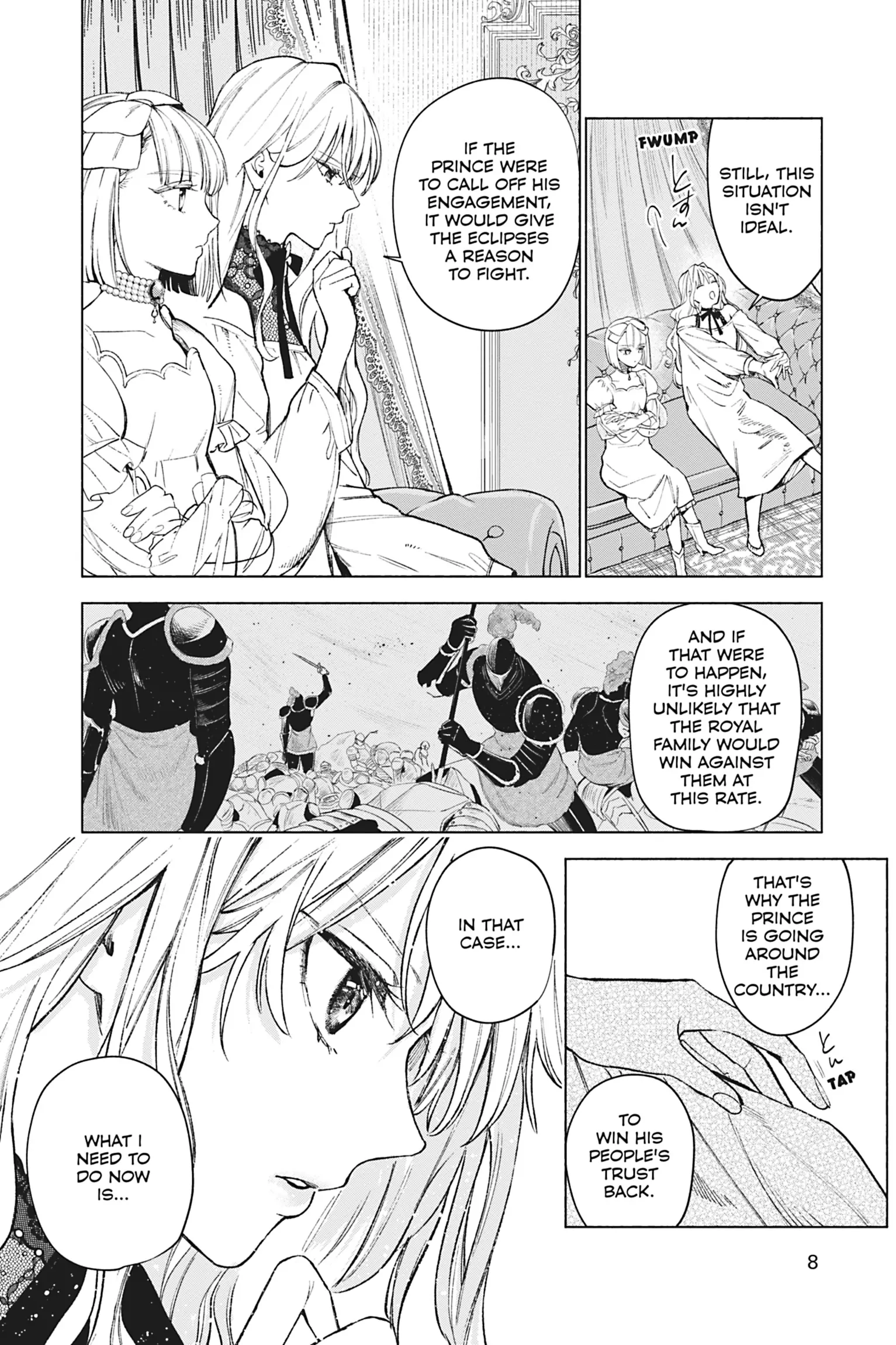 The Young Lady of a District Count Is Sold and Forced to Dote on the Crown Prince of the Neighboring Country Chapter 32 - page 9