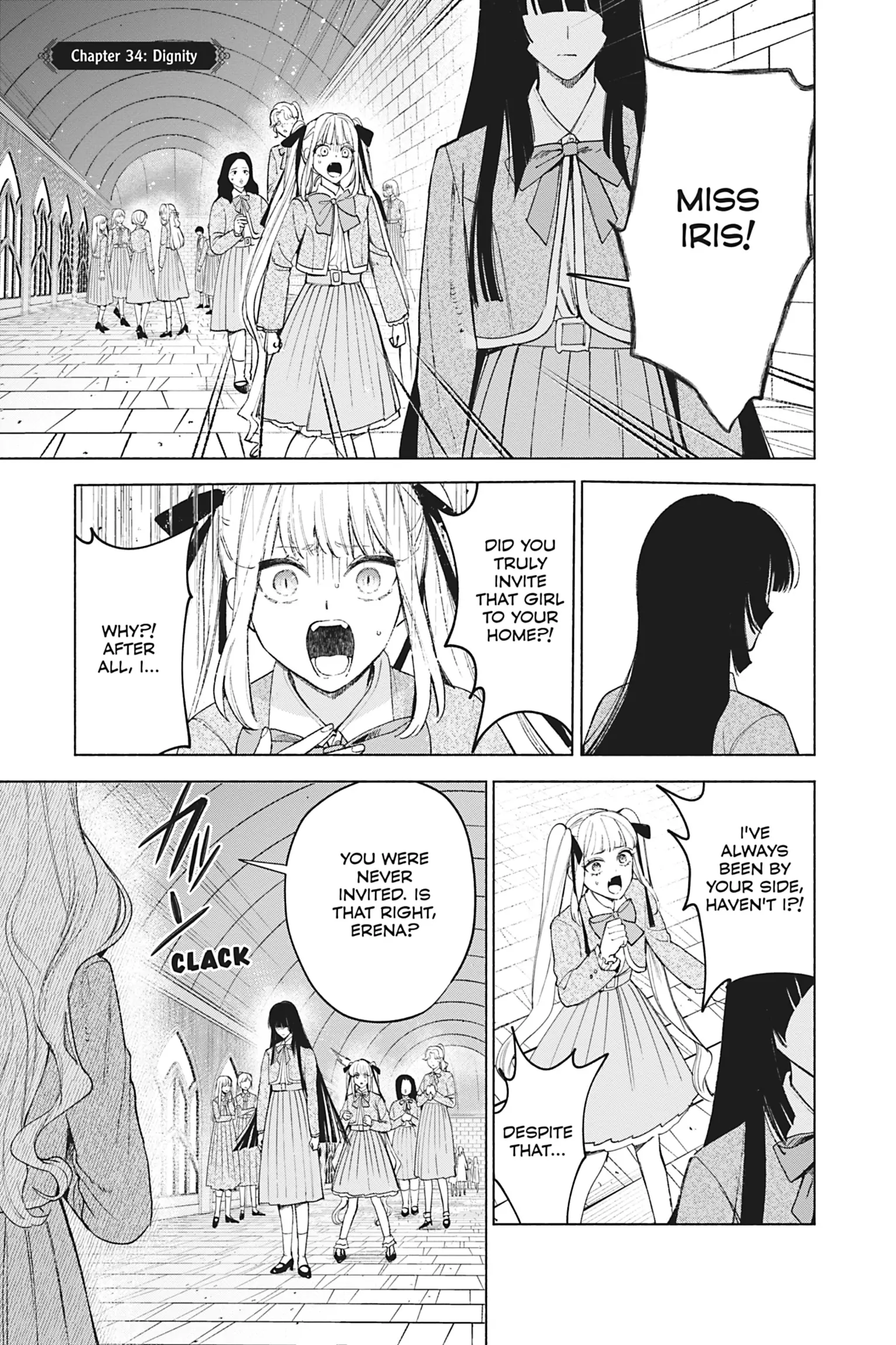 The Young Lady of a District Count Is Sold and Forced to Dote on the Crown Prince of the Neighboring Country Chapter 34 - page 1