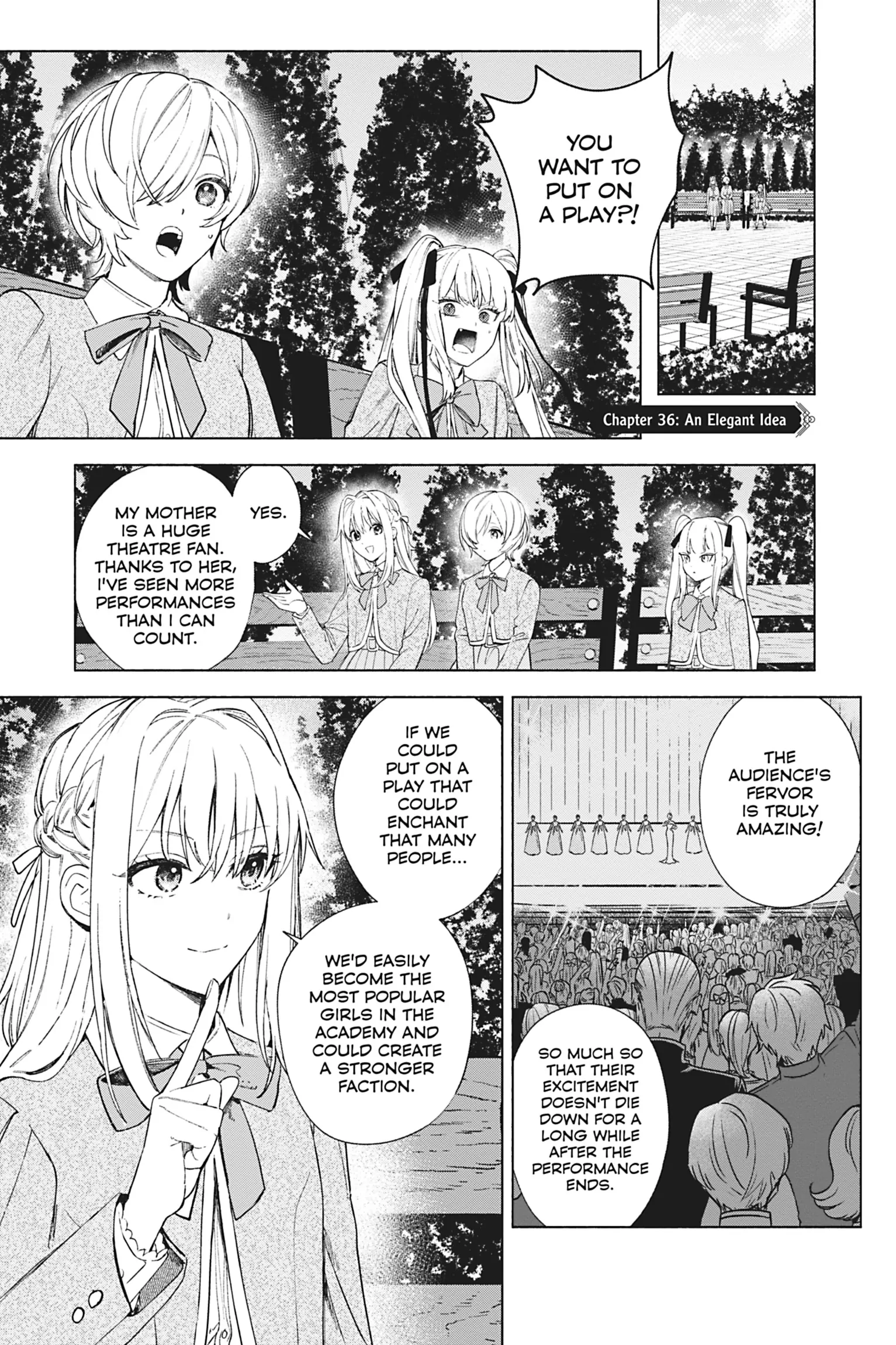 The Young Lady of a District Count Is Sold and Forced to Dote on the Crown Prince of the Neighboring Country Chapter 36 - page 1