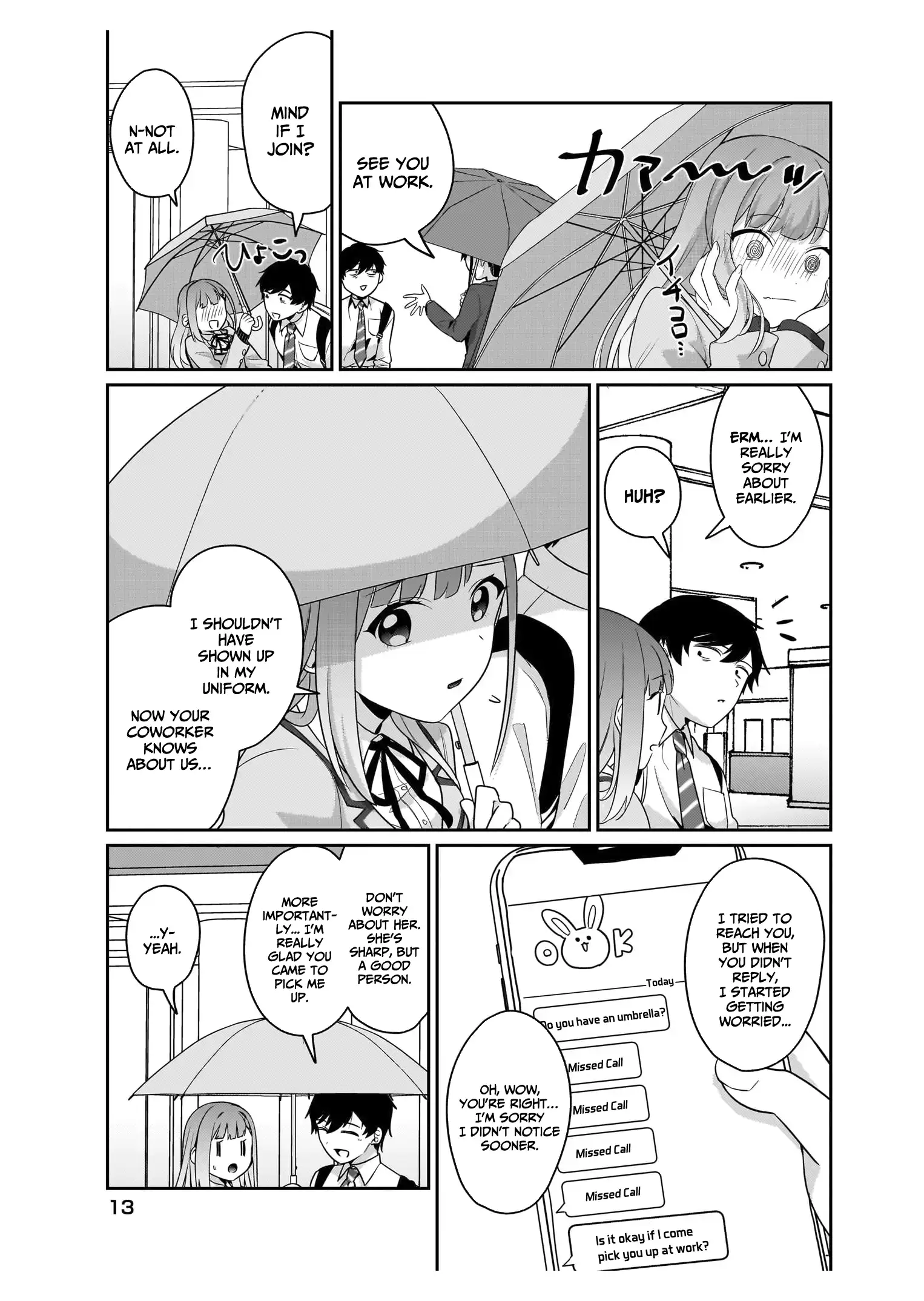 I, a Tired Office Worker, Start Living Together with a Beautiful Highschool Girl whom I Met Again After 7 Years Chapter 8 - page 10