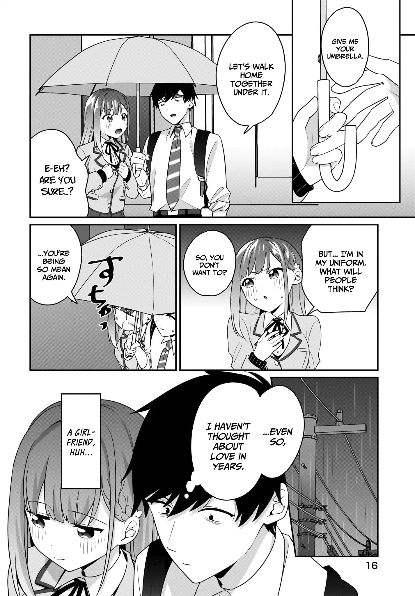 I, a Tired Office Worker, Start Living Together with a Beautiful Highschool Girl whom I Met Again After 7 Years Chapter 8 - page 13