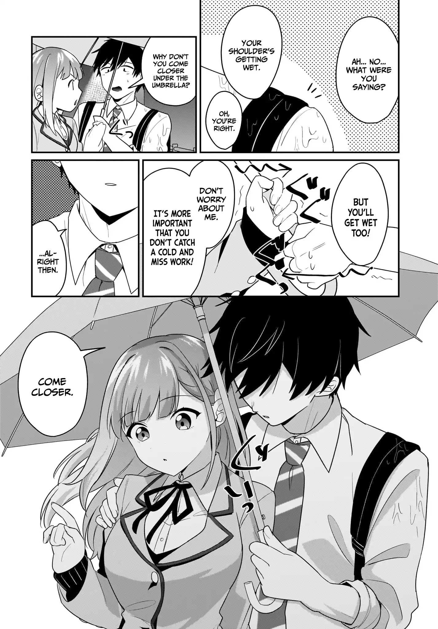 I, a Tired Office Worker, Start Living Together with a Beautiful Highschool Girl whom I Met Again After 7 Years Chapter 8 - page 15