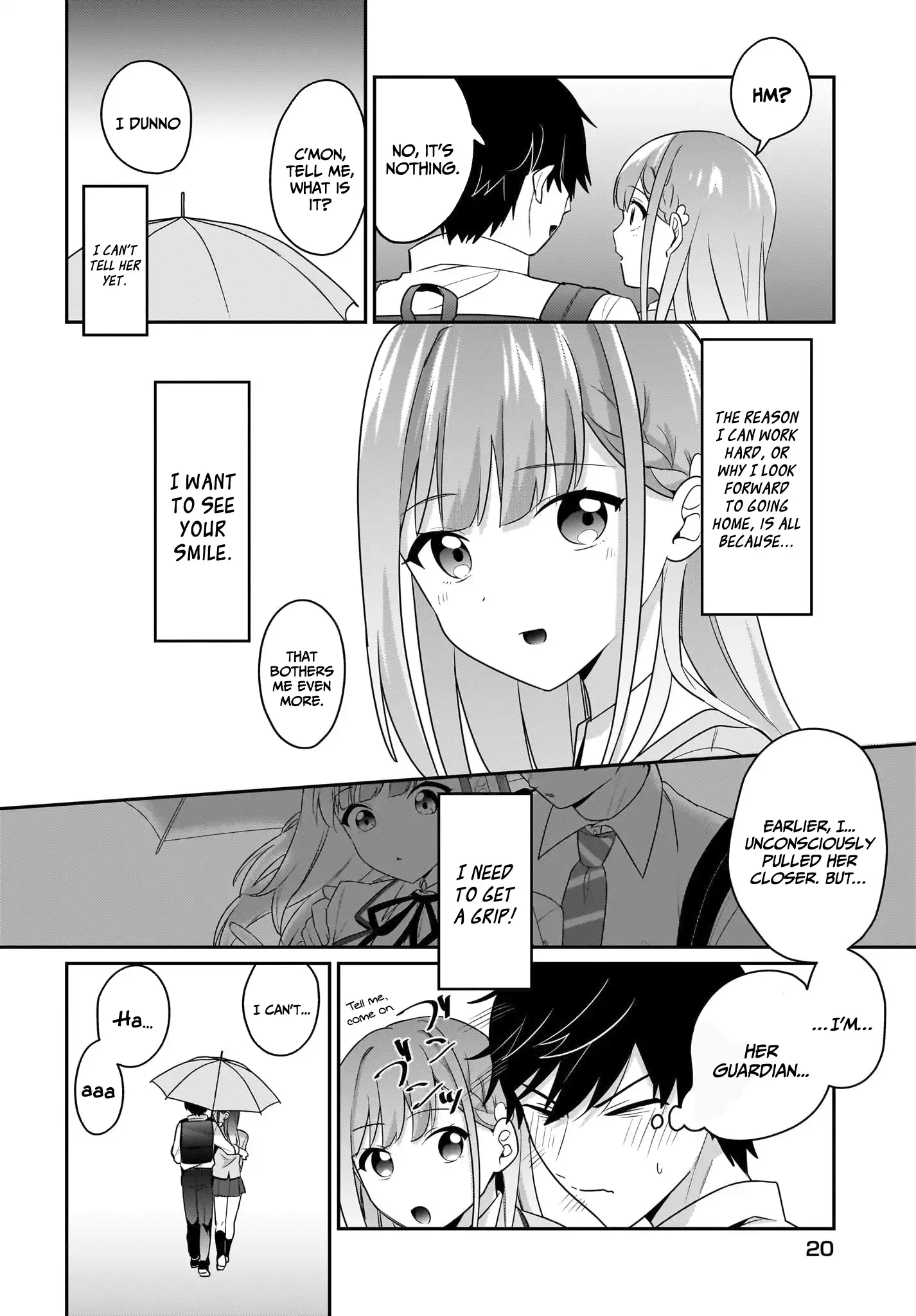I, a Tired Office Worker, Start Living Together with a Beautiful Highschool Girl whom I Met Again After 7 Years Chapter 8 - page 17