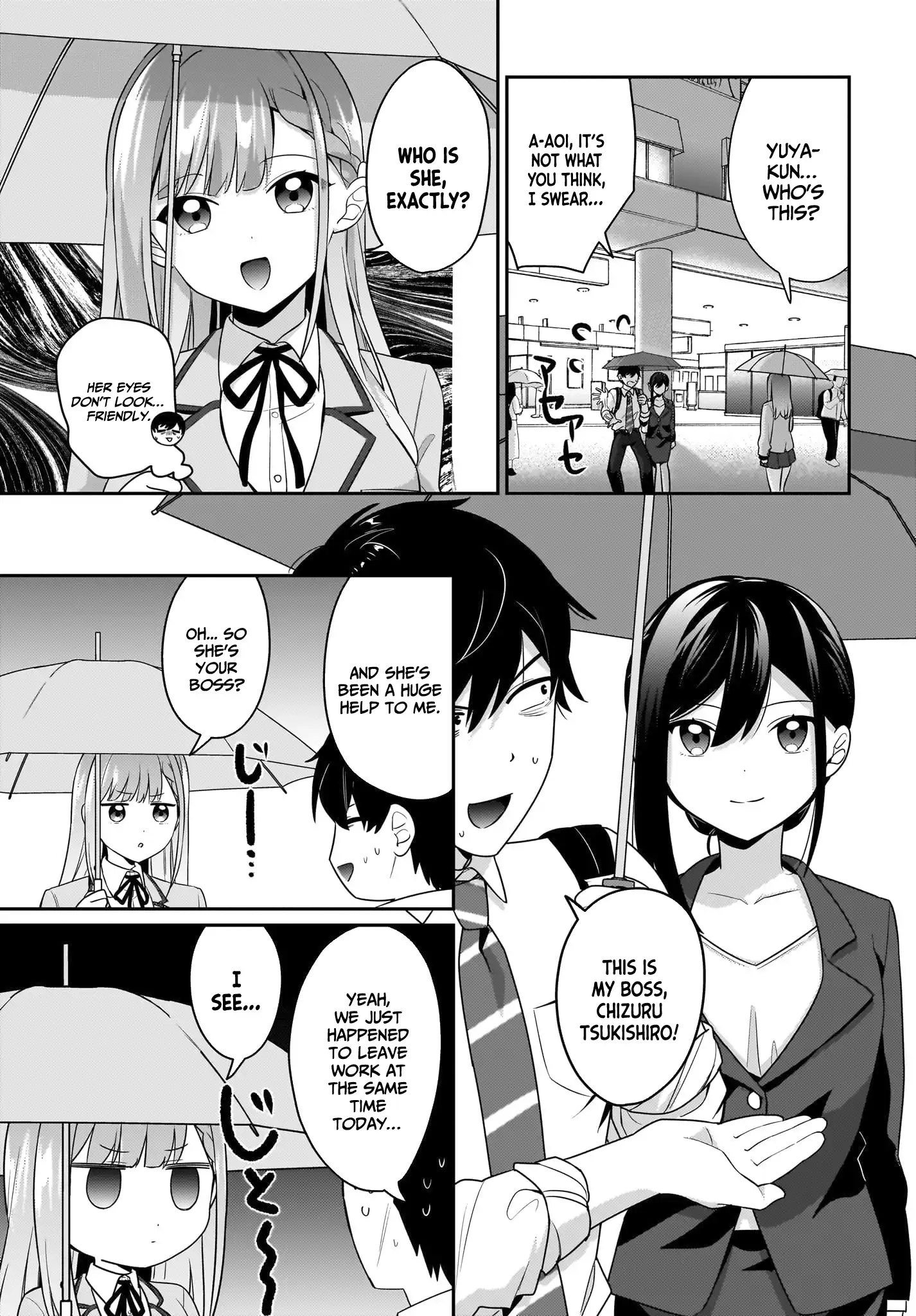 I, a Tired Office Worker, Start Living Together with a Beautiful Highschool Girl whom I Met Again After 7 Years Chapter 8 - page 4