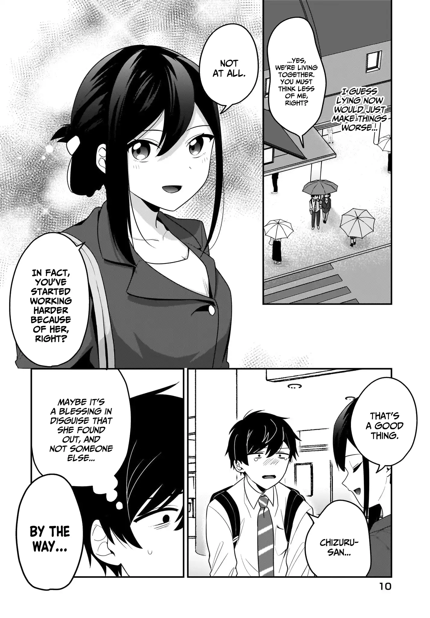 I, a Tired Office Worker, Start Living Together with a Beautiful Highschool Girl whom I Met Again After 7 Years Chapter 8 - page 7