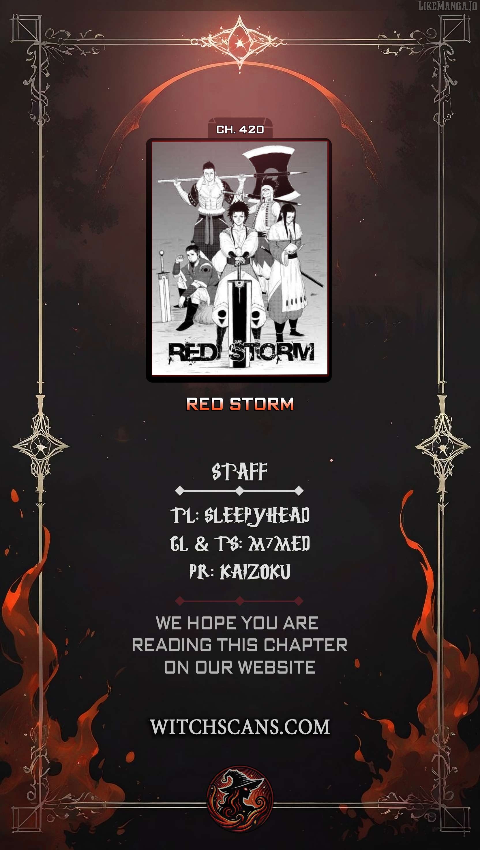 Red Storm Chapter 420 - page 1
