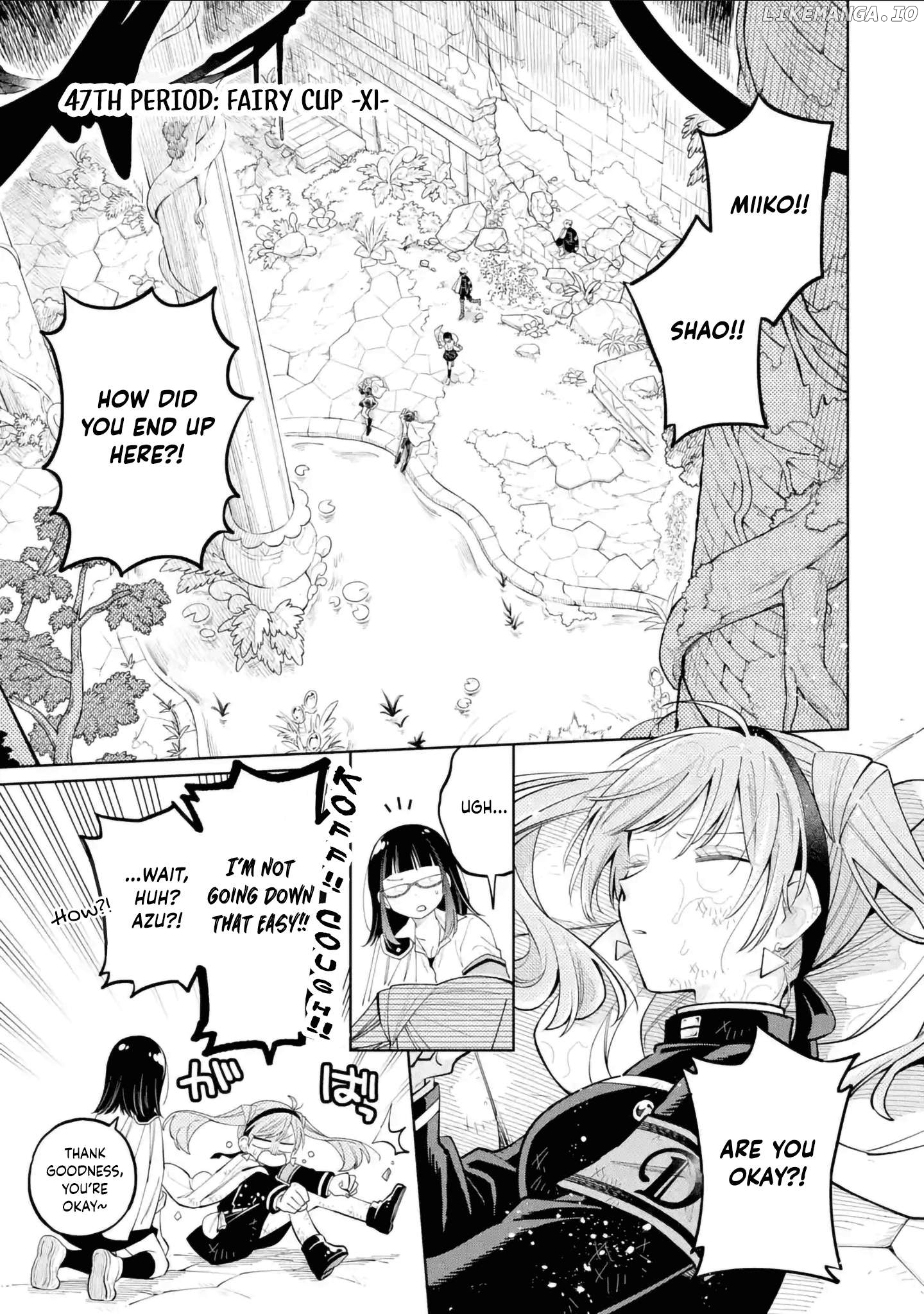 Sensei! Bokutachi ga Sekai wo Horoboshimasu. Chapter 47 - page 1