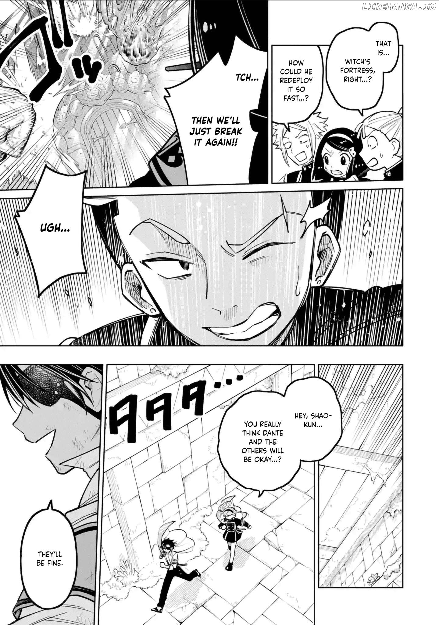 Sensei! Bokutachi ga Sekai wo Horoboshimasu. Chapter 47 - page 36
