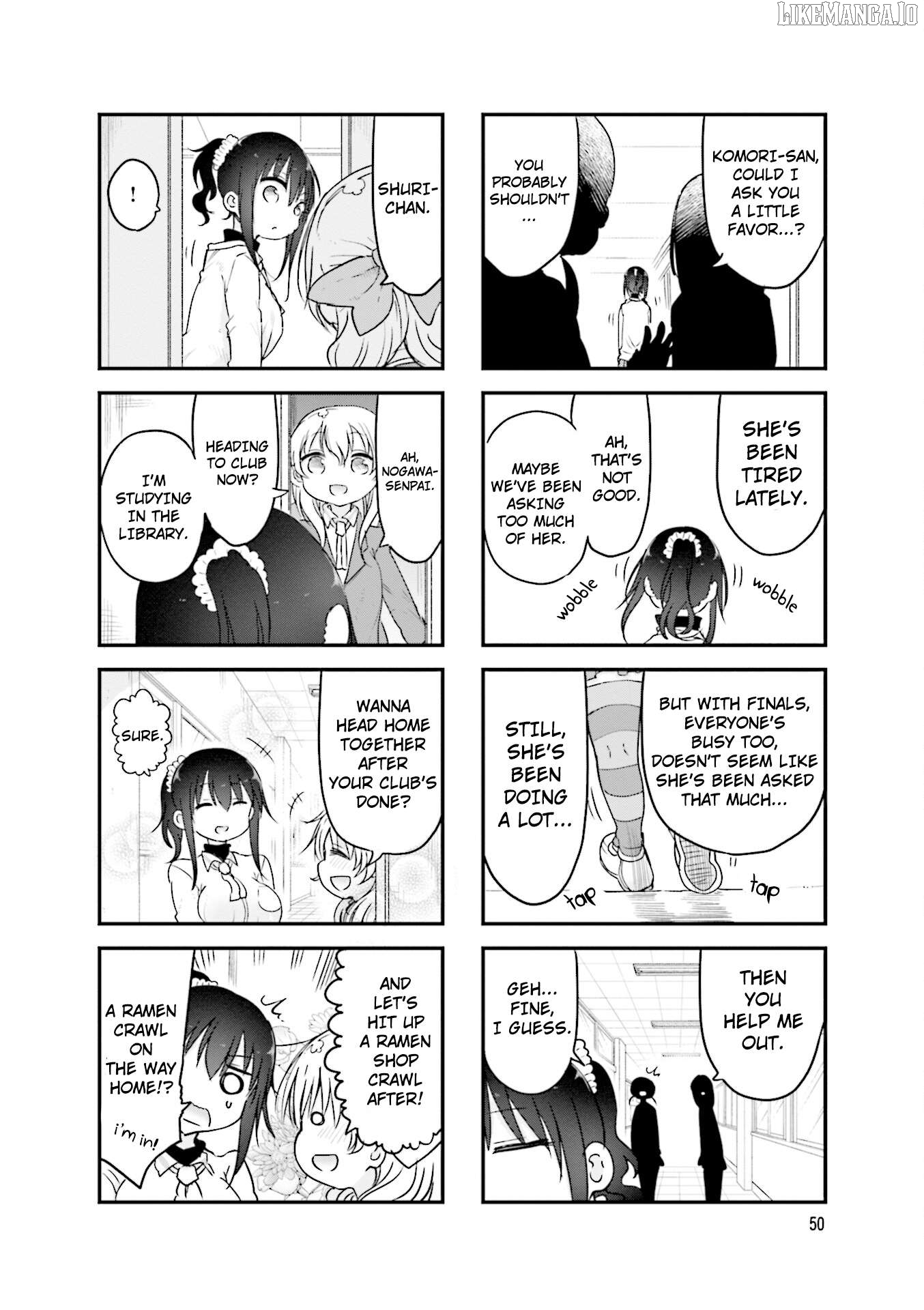 Komori-San Wa Kotowarenai! Chapter 103 - page 7