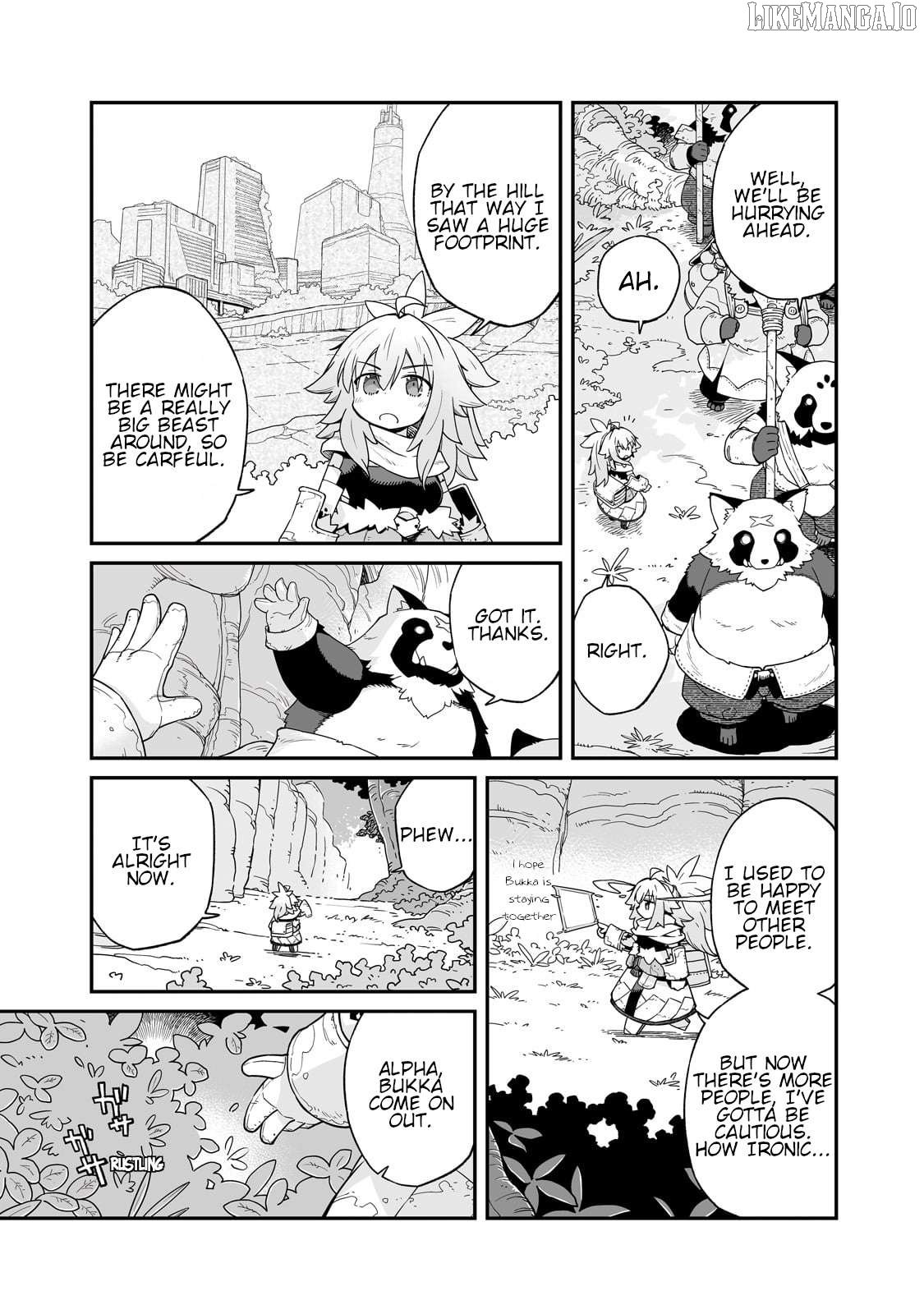 Even If the World is Over it's Fun to Live Chapter 33 - page 8