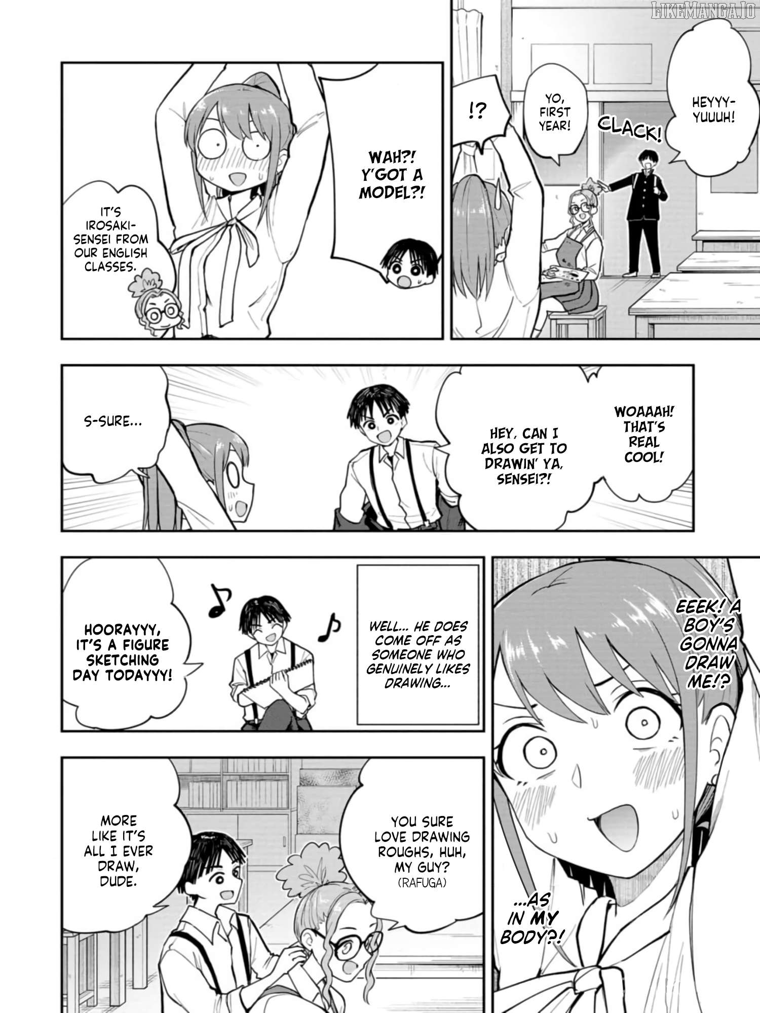 Mousou Sensei Chapter 52 - page 4