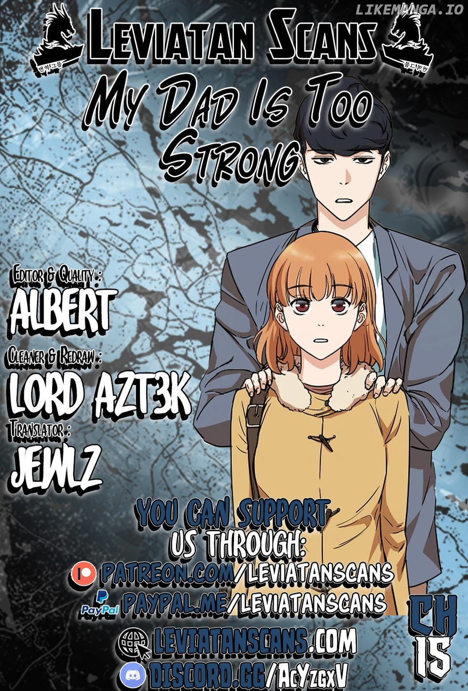 My Dad Is Too Strong Chapter 15 - page 1