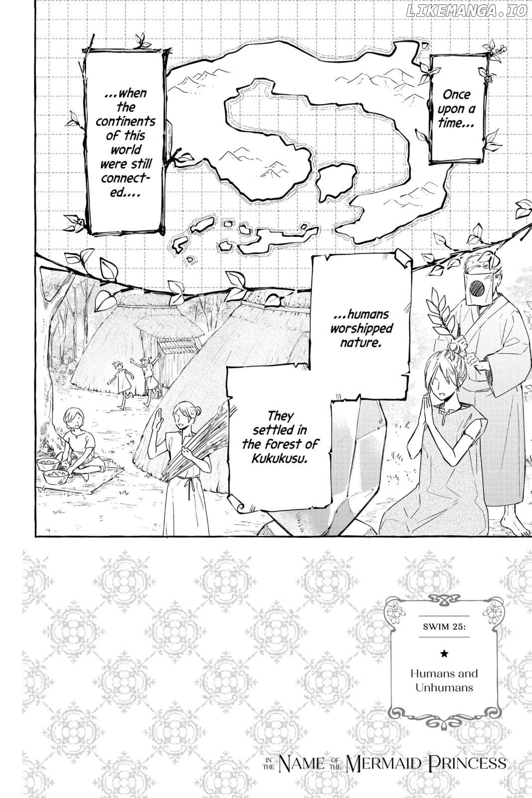 In the Name of the Mermaid Princess Chapter 25 - page 1