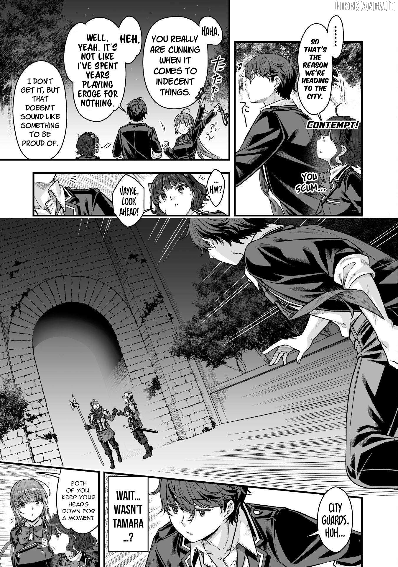 When I Was Playing Eroge With VR, I Was Reincarnated In A Different World, I Will Enslave All The Beautiful Demon Girls ~Crossout Saber~ Chapter 19 - page 12