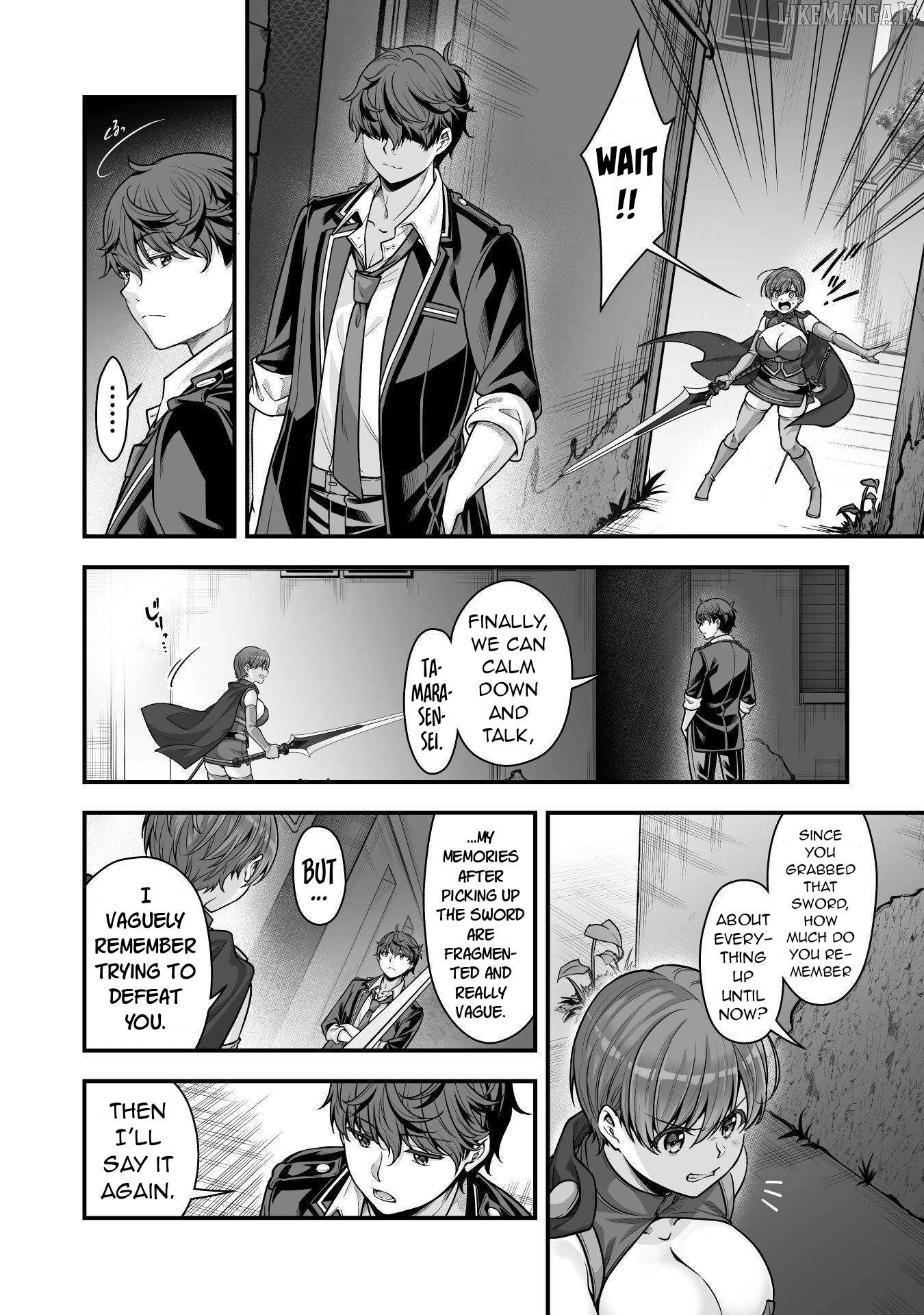 When I Was Playing Eroge With VR, I Was Reincarnated In A Different World, I Will Enslave All The Beautiful Demon Girls ~Crossout Saber~ Chapter 19 - page 21