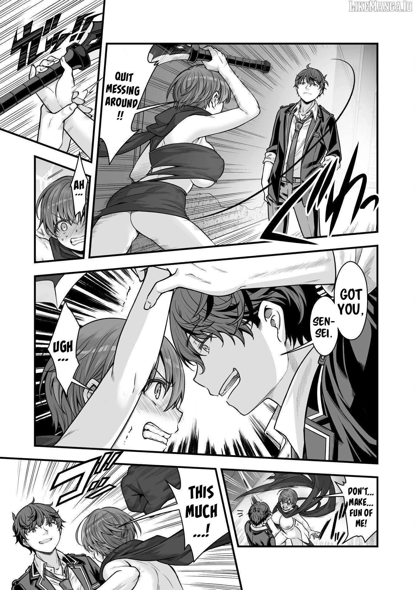 When I Was Playing Eroge With VR, I Was Reincarnated In A Different World, I Will Enslave All The Beautiful Demon Girls ~Crossout Saber~ Chapter 19 - page 26
