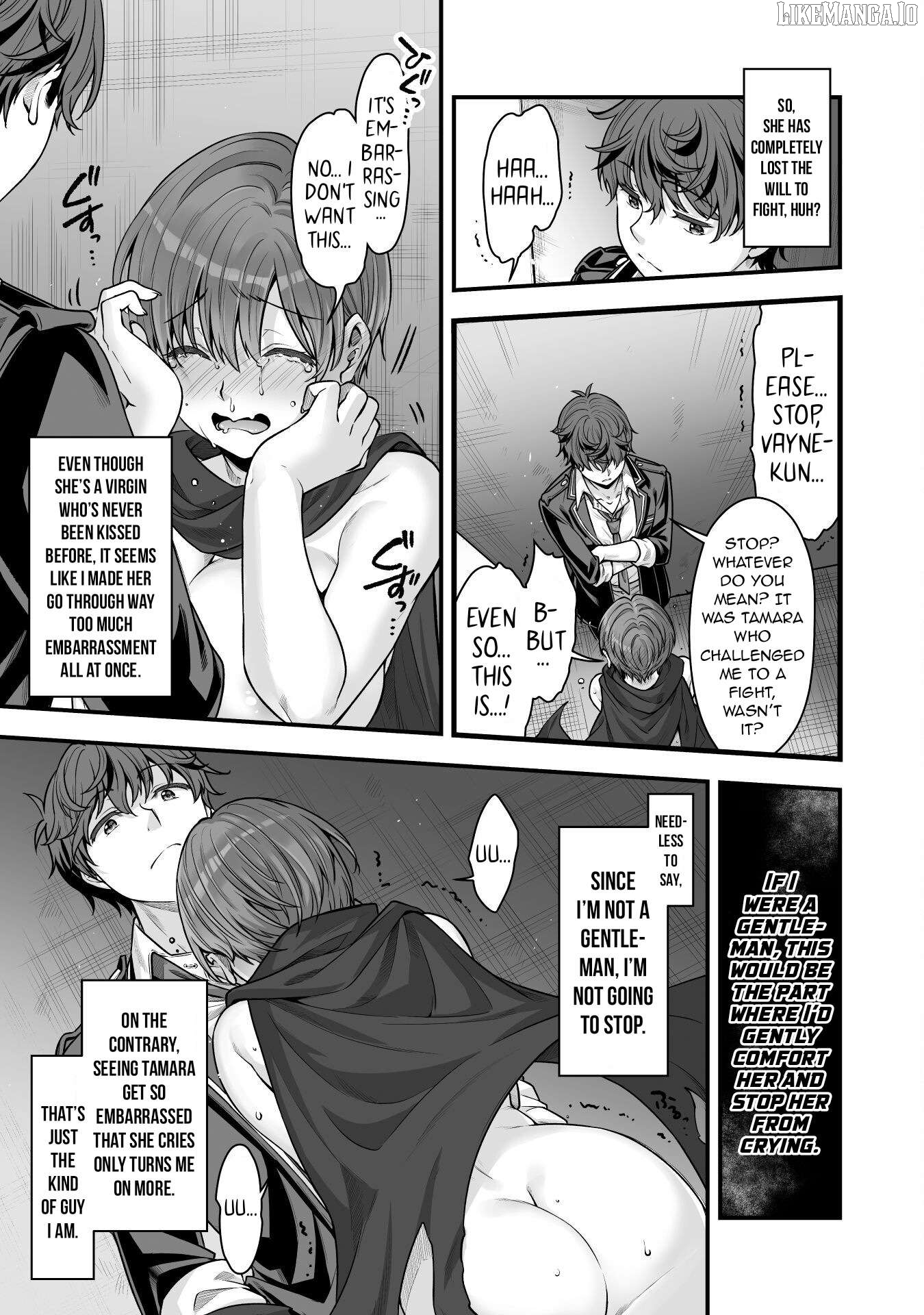 When I Was Playing Eroge With VR, I Was Reincarnated In A Different World, I Will Enslave All The Beautiful Demon Girls ~Crossout Saber~ Chapter 19 - page 34
