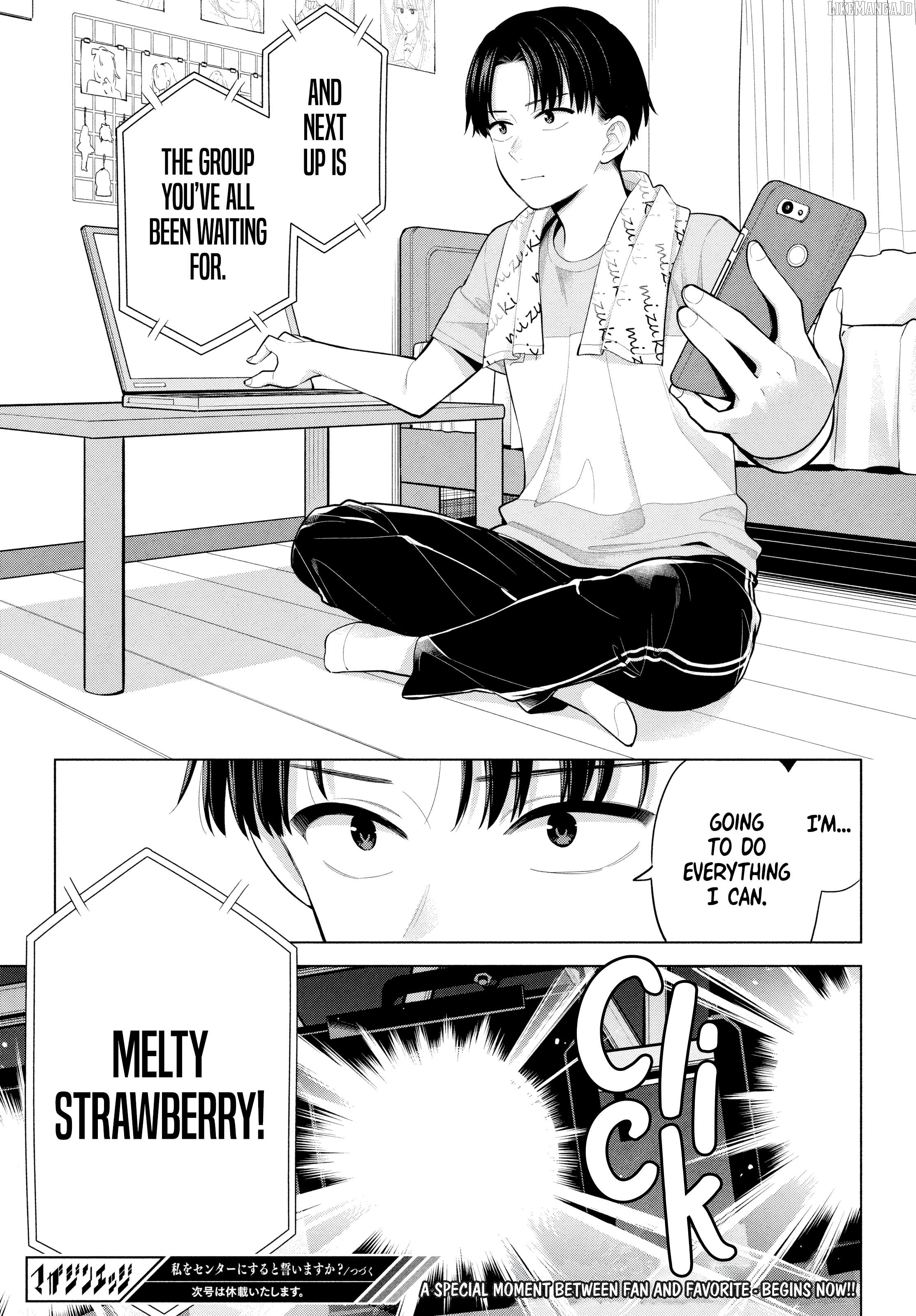 Watashi wo Center ni suru to Chikaimasu ka? Chapter 3 - page 36