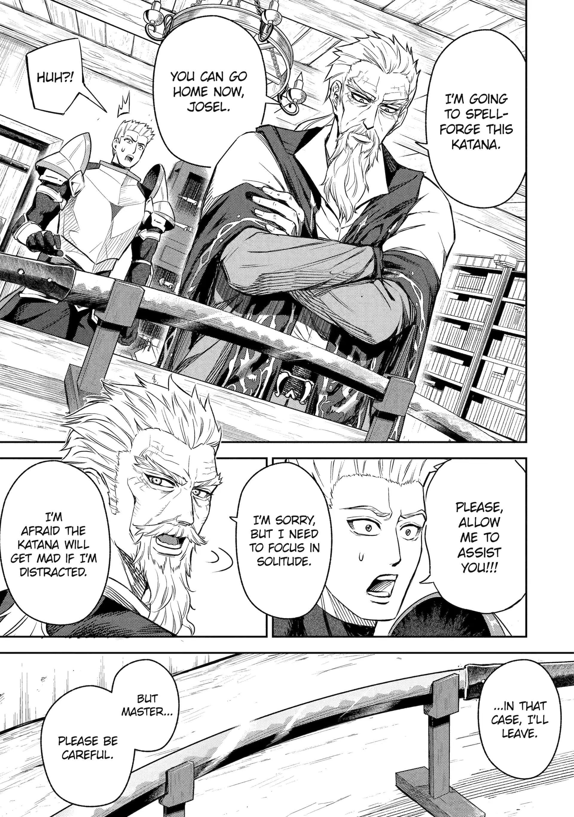 Isekai Toushou no Maken Seisaku Gurashi Chapter 3 - page 1
