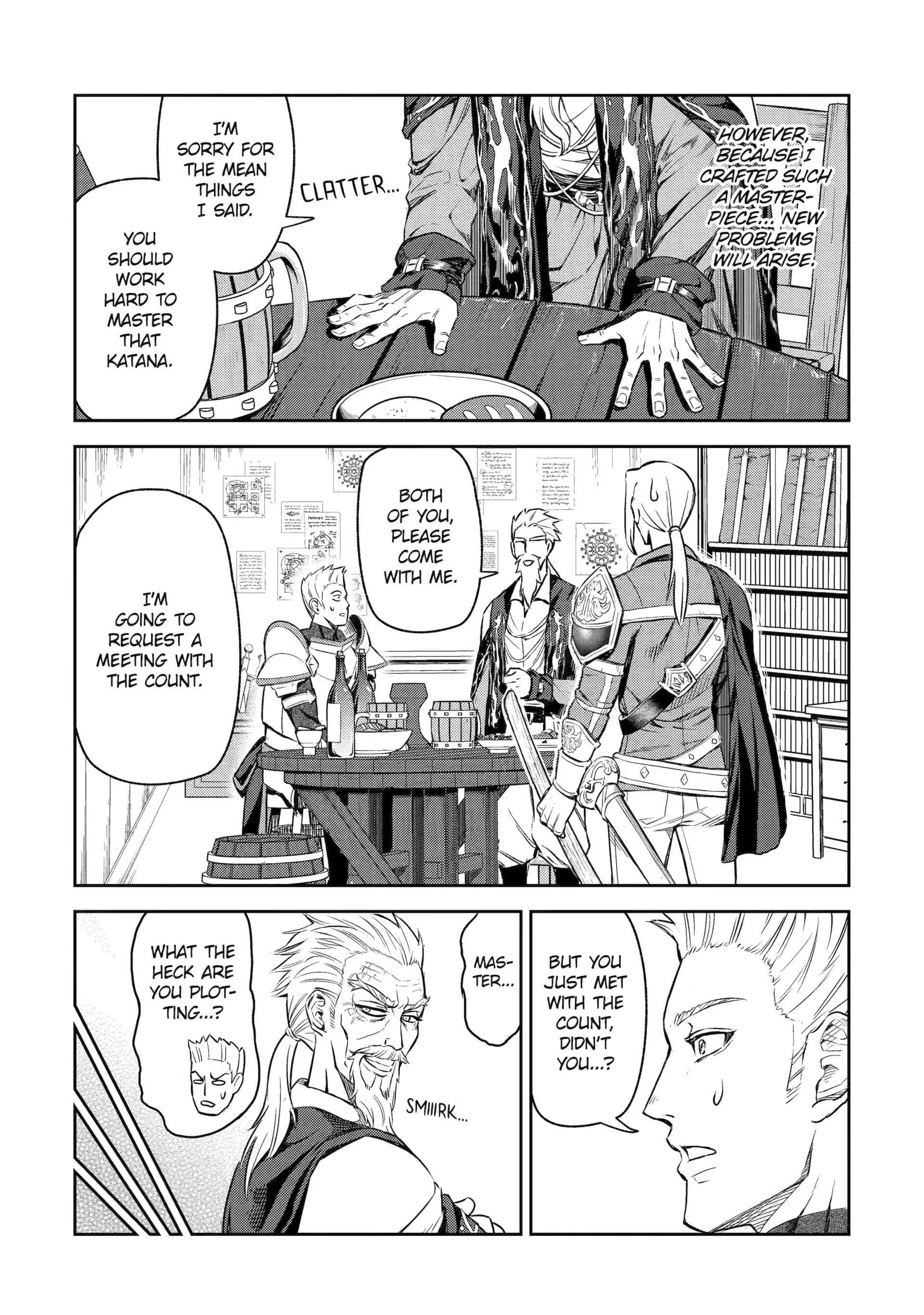 Isekai Toushou no Maken Seisaku Gurashi Chapter 3 - page 34