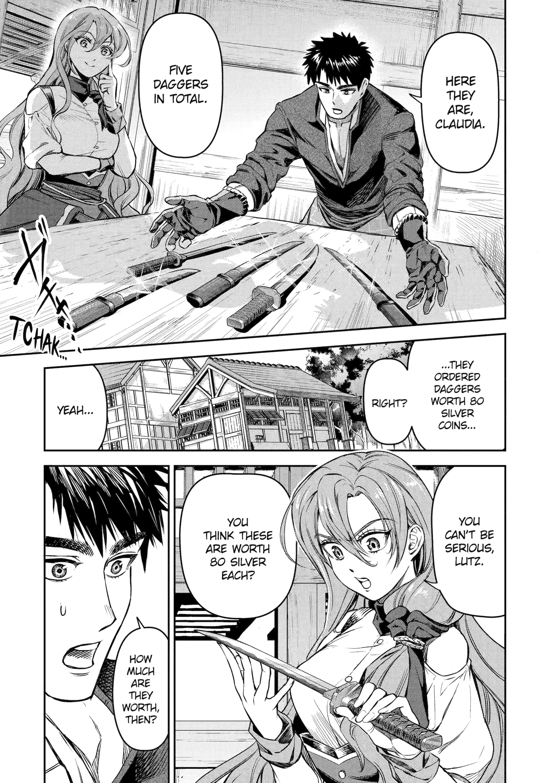 Isekai Toushou no Maken Seisaku Gurashi Chapter 4 - page 1