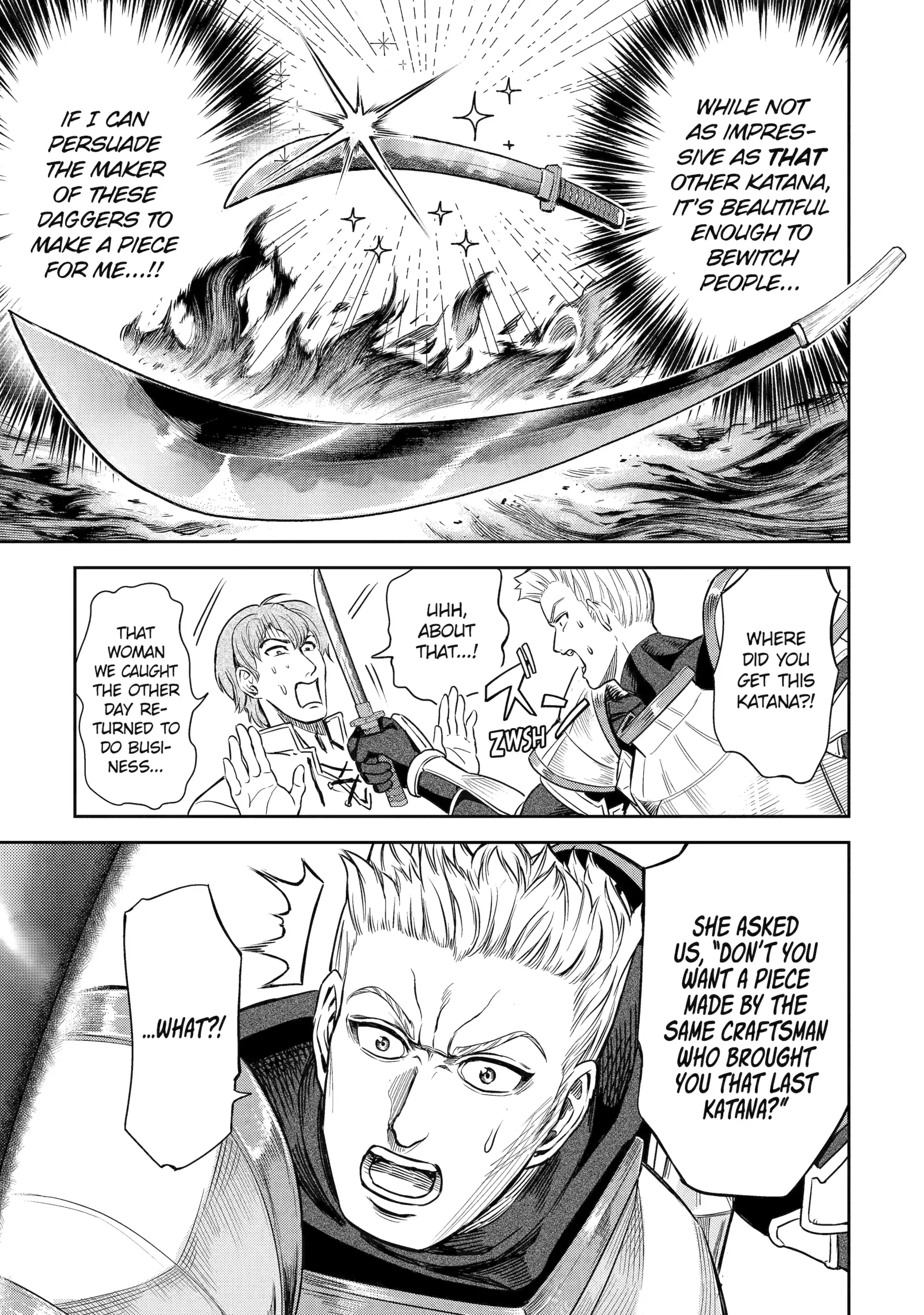 Isekai Toushou no Maken Seisaku Gurashi Chapter 4 - page 37