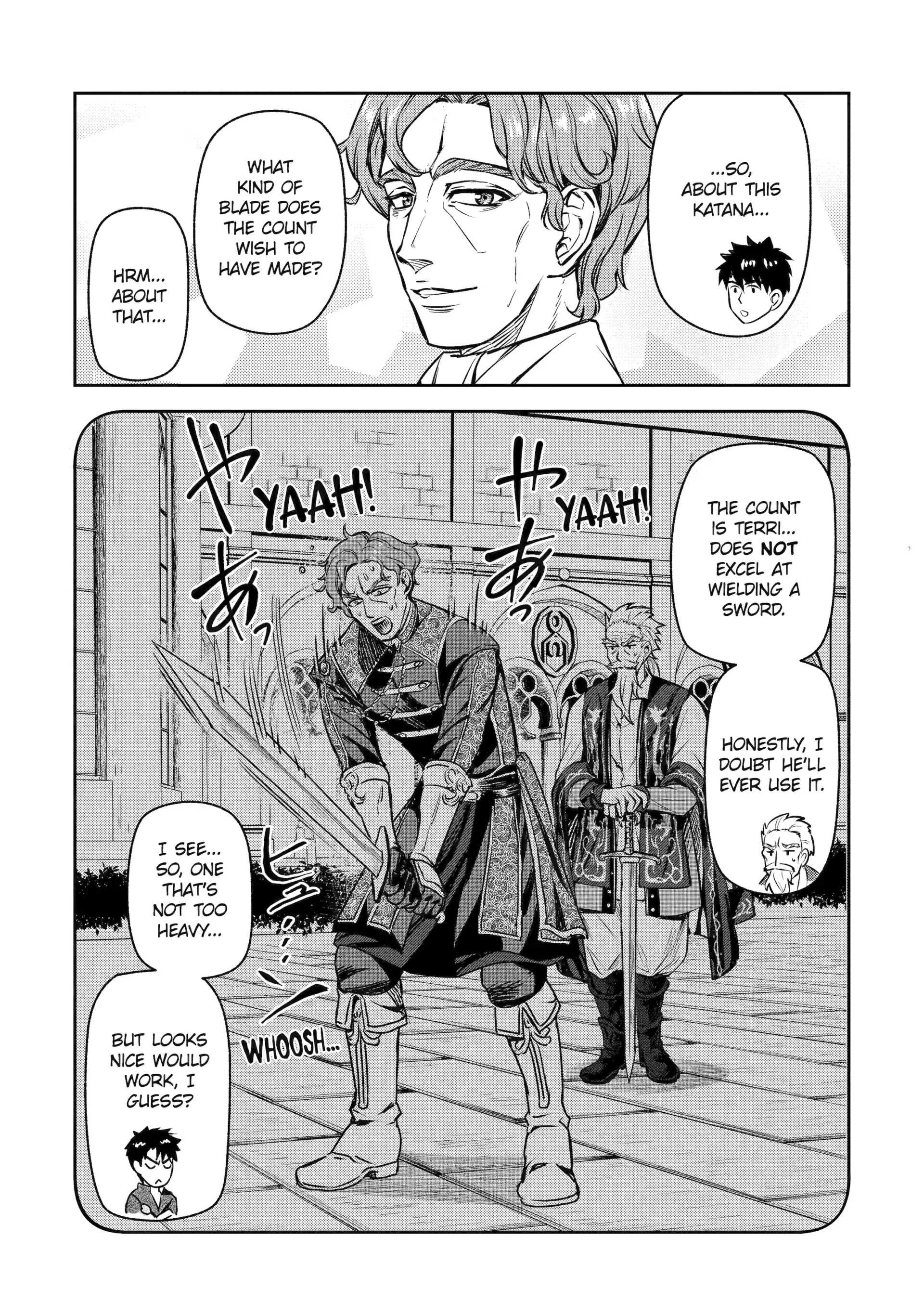 Isekai Toushou no Maken Seisaku Gurashi Chapter 5 - page 28