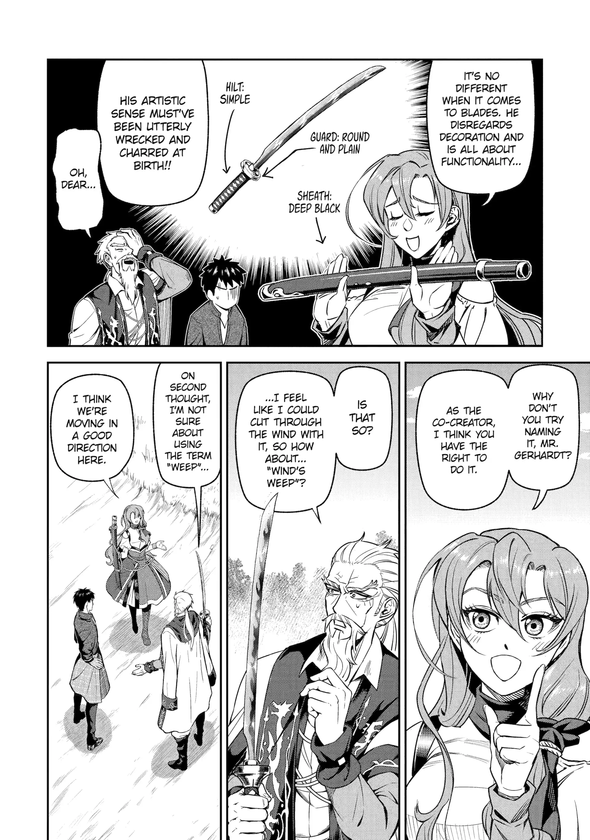 Isekai Toushou no Maken Seisaku Gurashi Chapter 5 - page 48