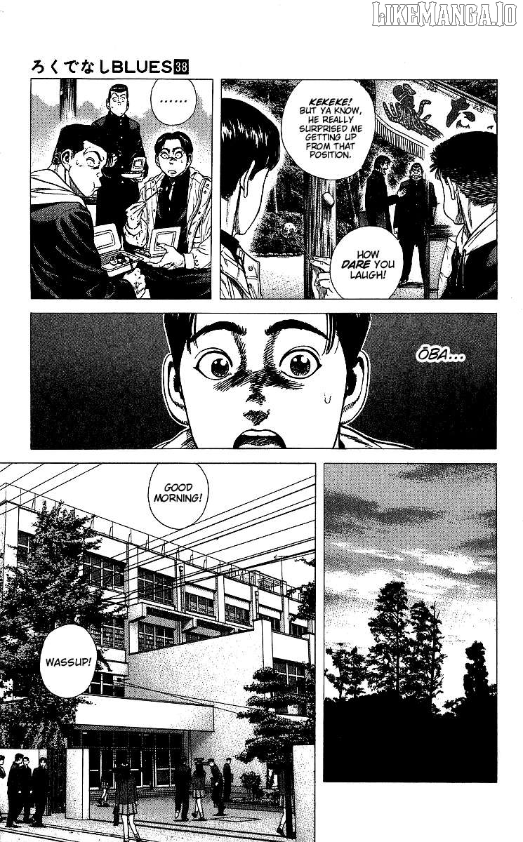 Rokudenashi Blues Chapter 377 - page 8