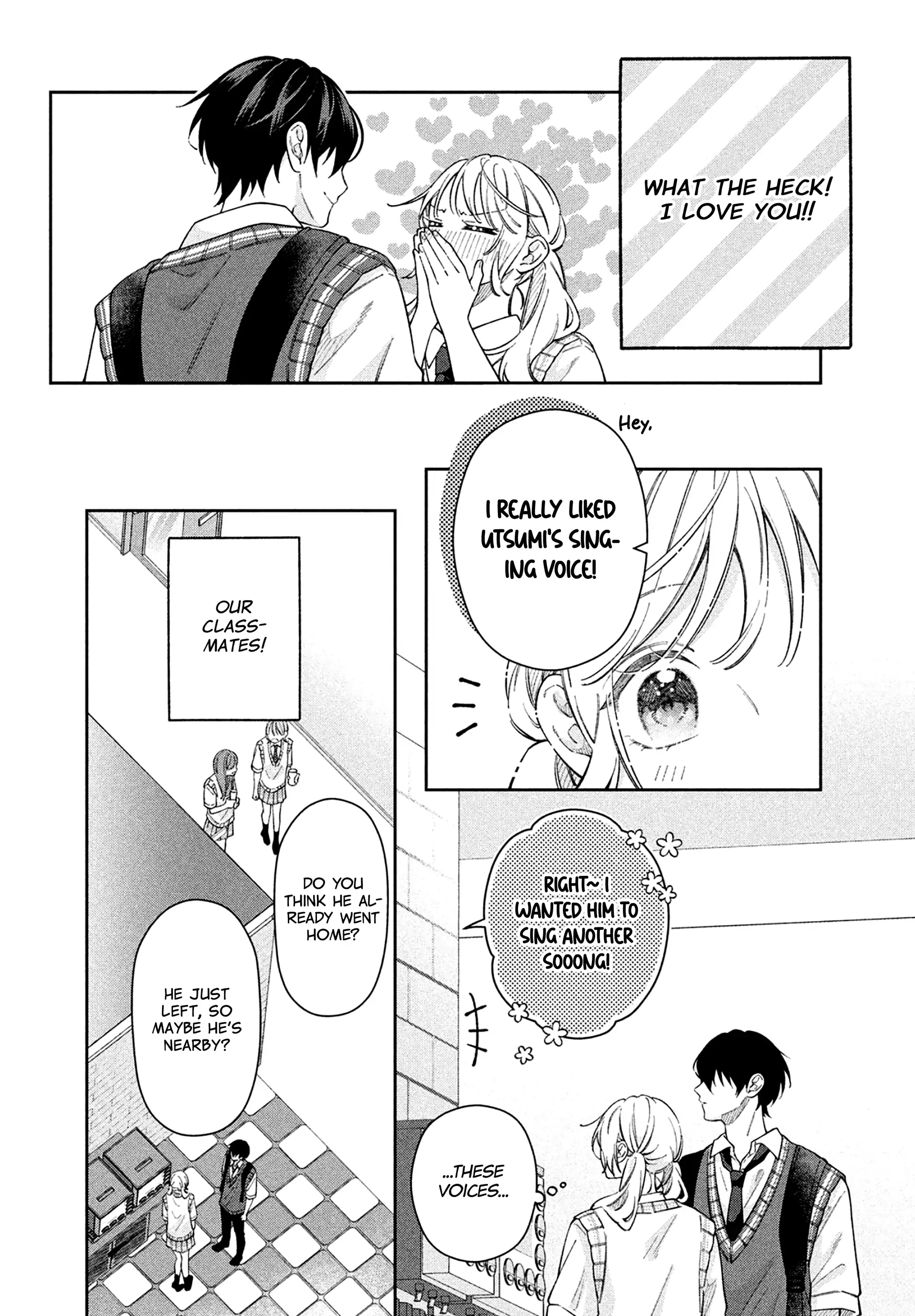 Utsumi-kun no Koi no Uta Chapter 16 - page 17