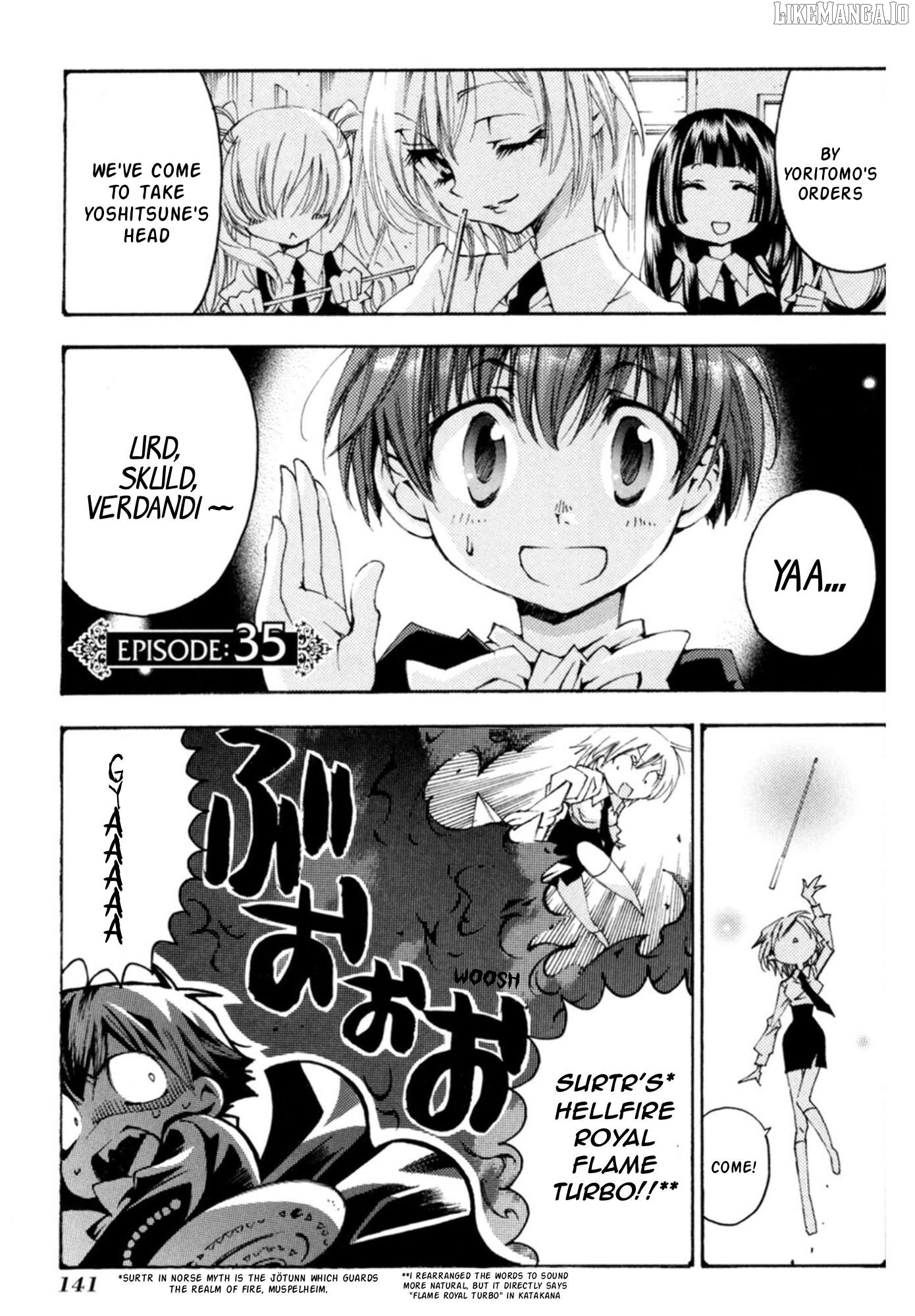 Matantei Loki Ragnarok - Shin Sekai no Kamigami Chapter 35 - page 2